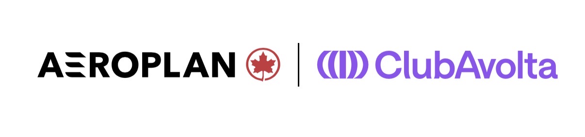 Aeroplan and Club Avolta co-branded partnership logo
