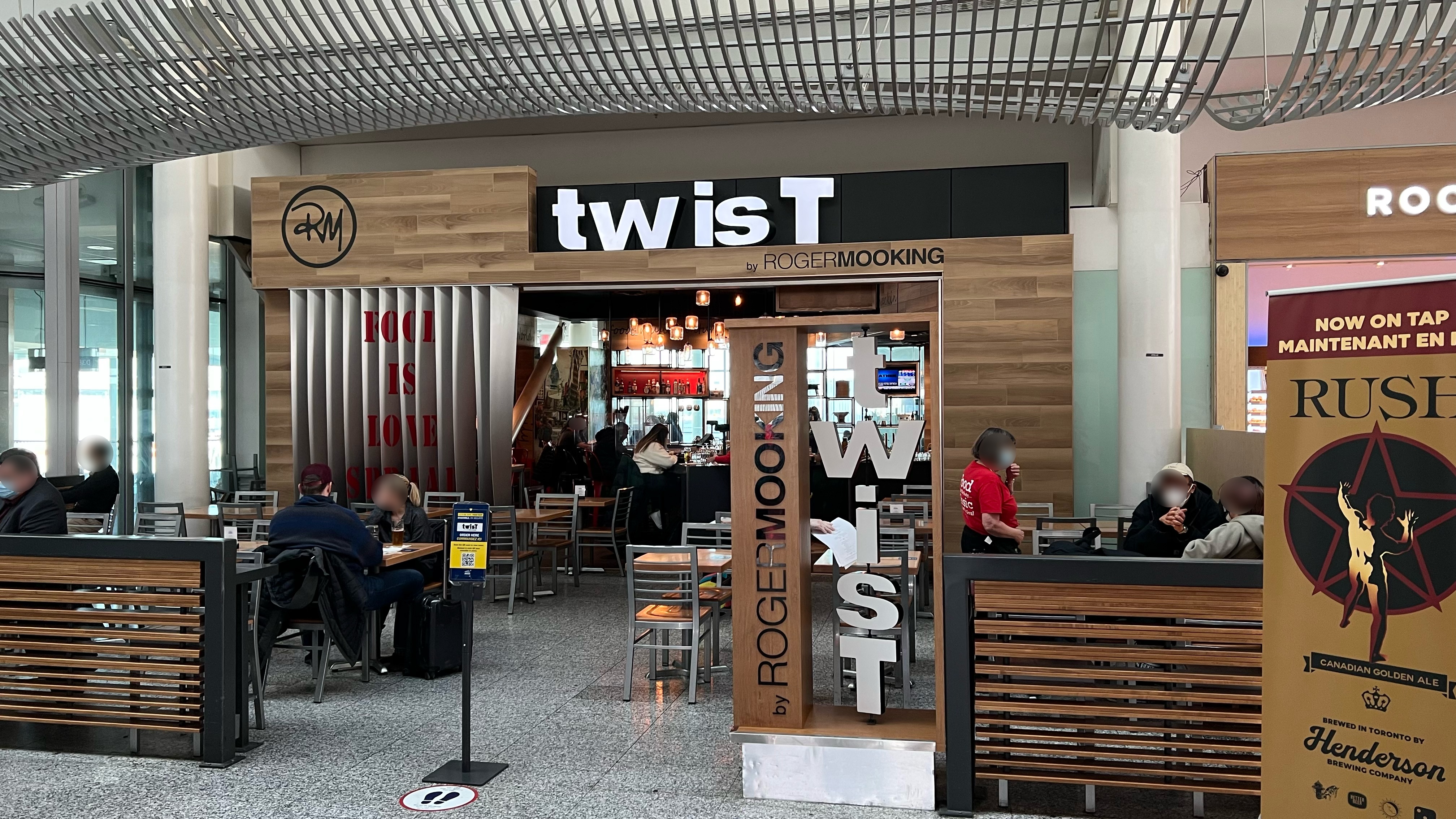 Twist by Roger Mooking restaurant at Toronto Pearson International Airport