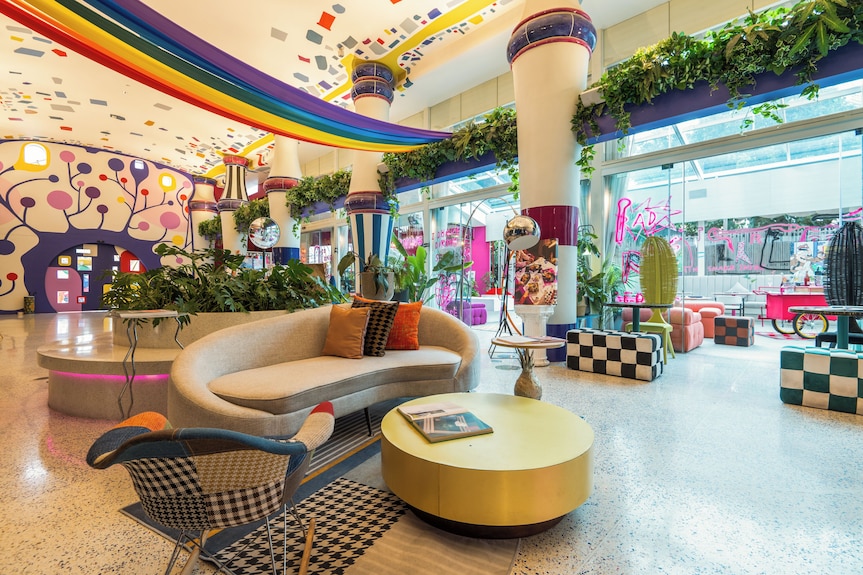 The Figg boutique hotel lobby in Bangkok