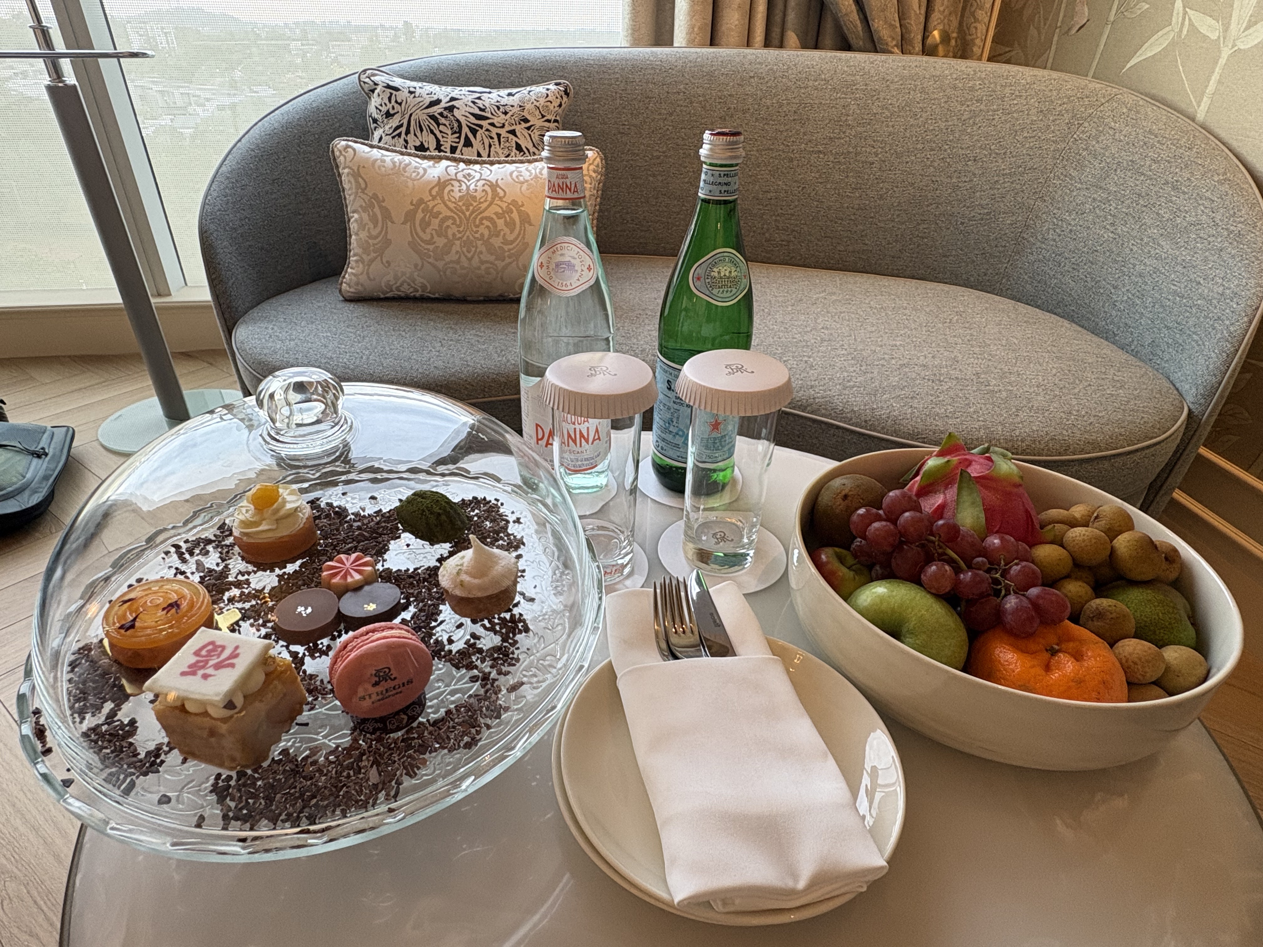 Welcome amenity at The St. Regis Singapore