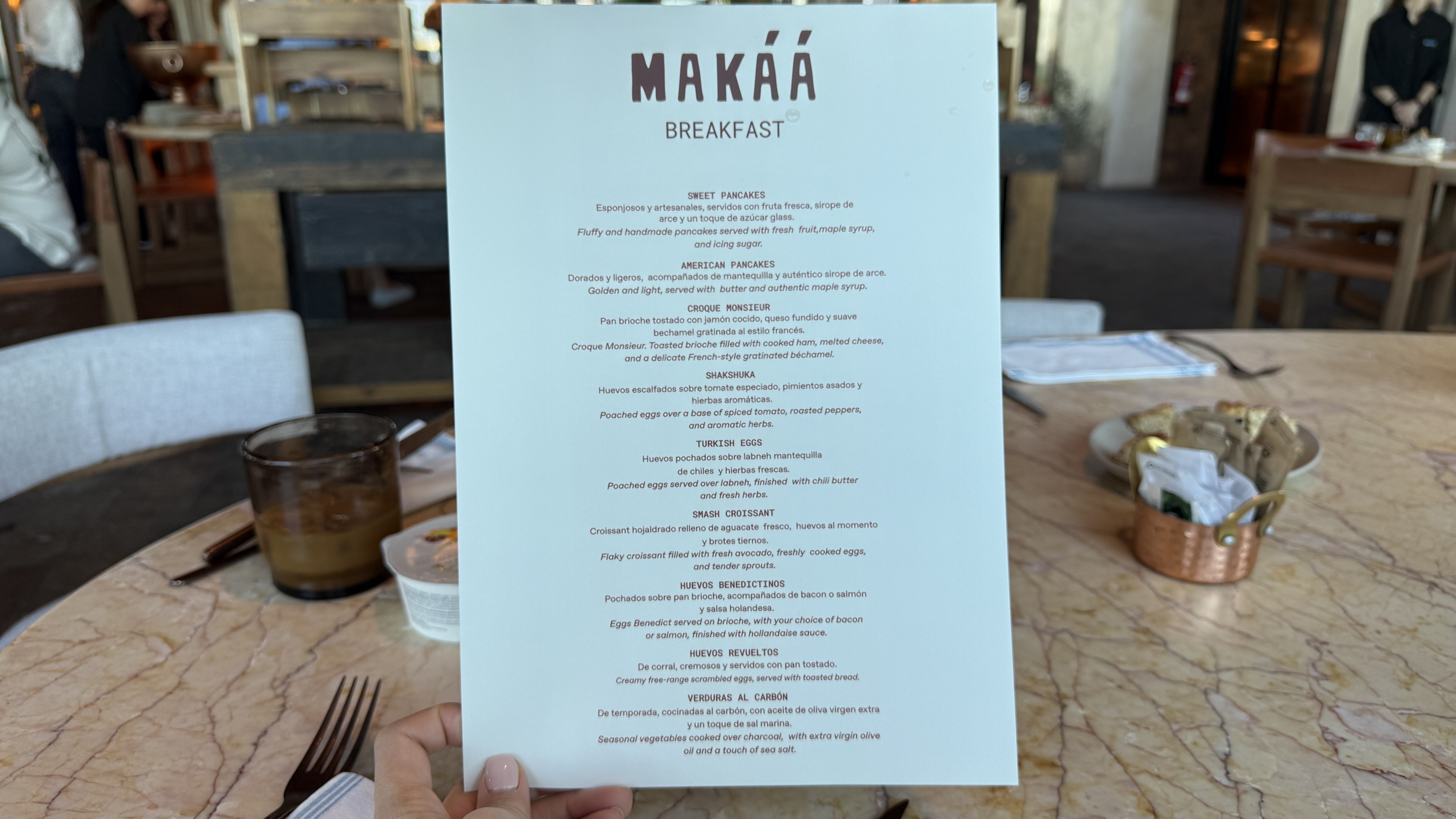 Thompson Hotel - Makáá Breakfast