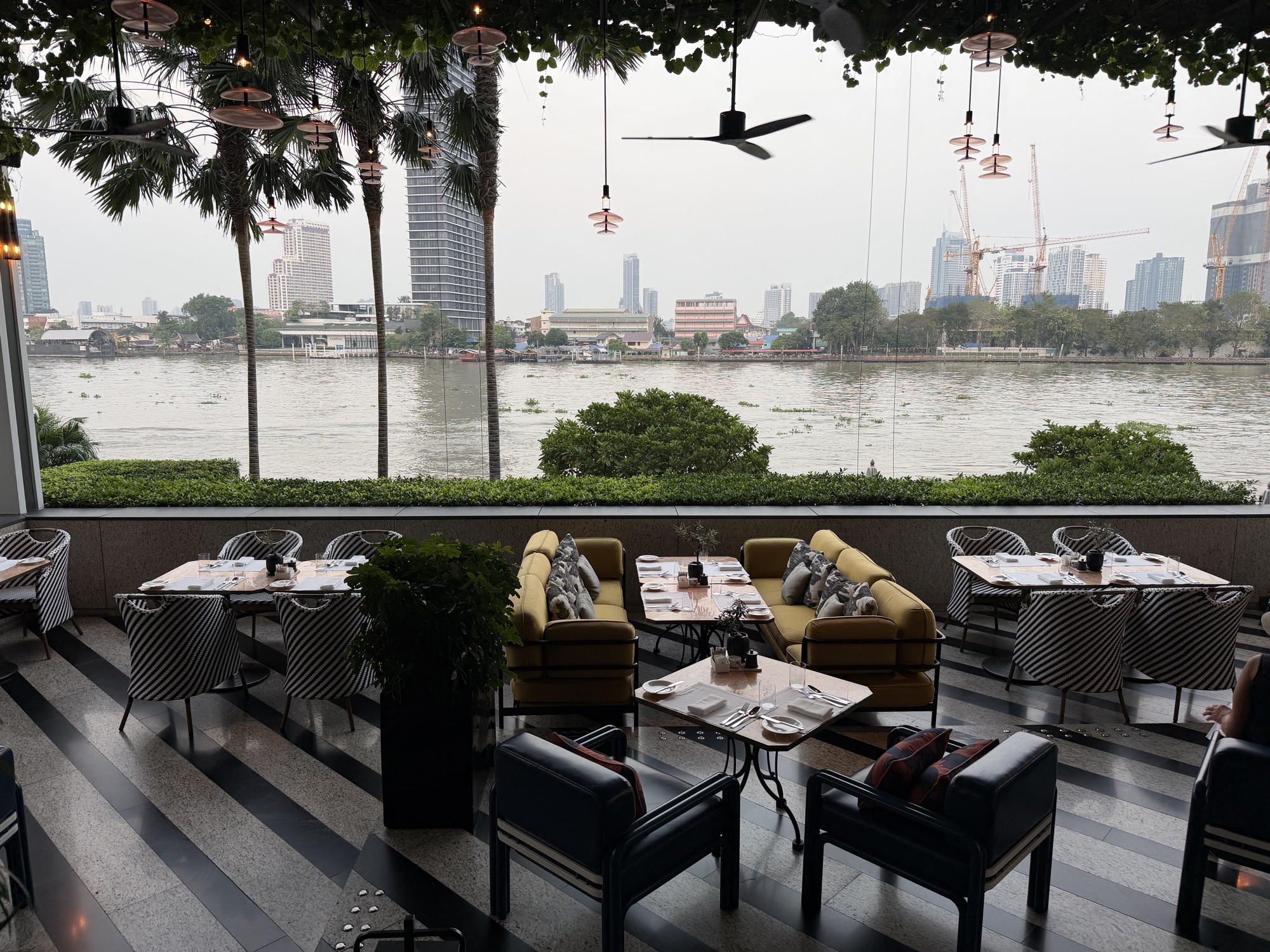 Riverside tables go first, so arrive early. at Four Seasons Hotel Bangkok at Chao Phraya River