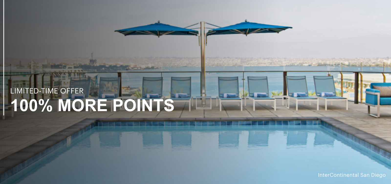 IHG One Rewards buy points promotion with a 100 percent bonus, September 2026