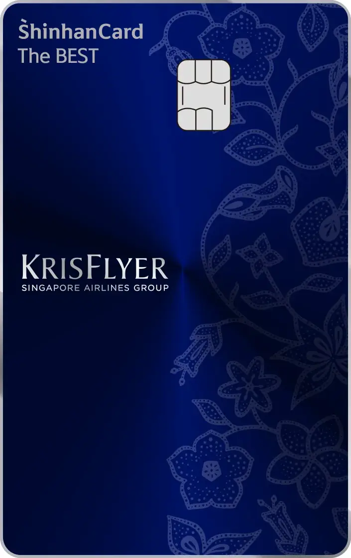 Singapore Airlines KrisFlyer The BEST Shinhan Card