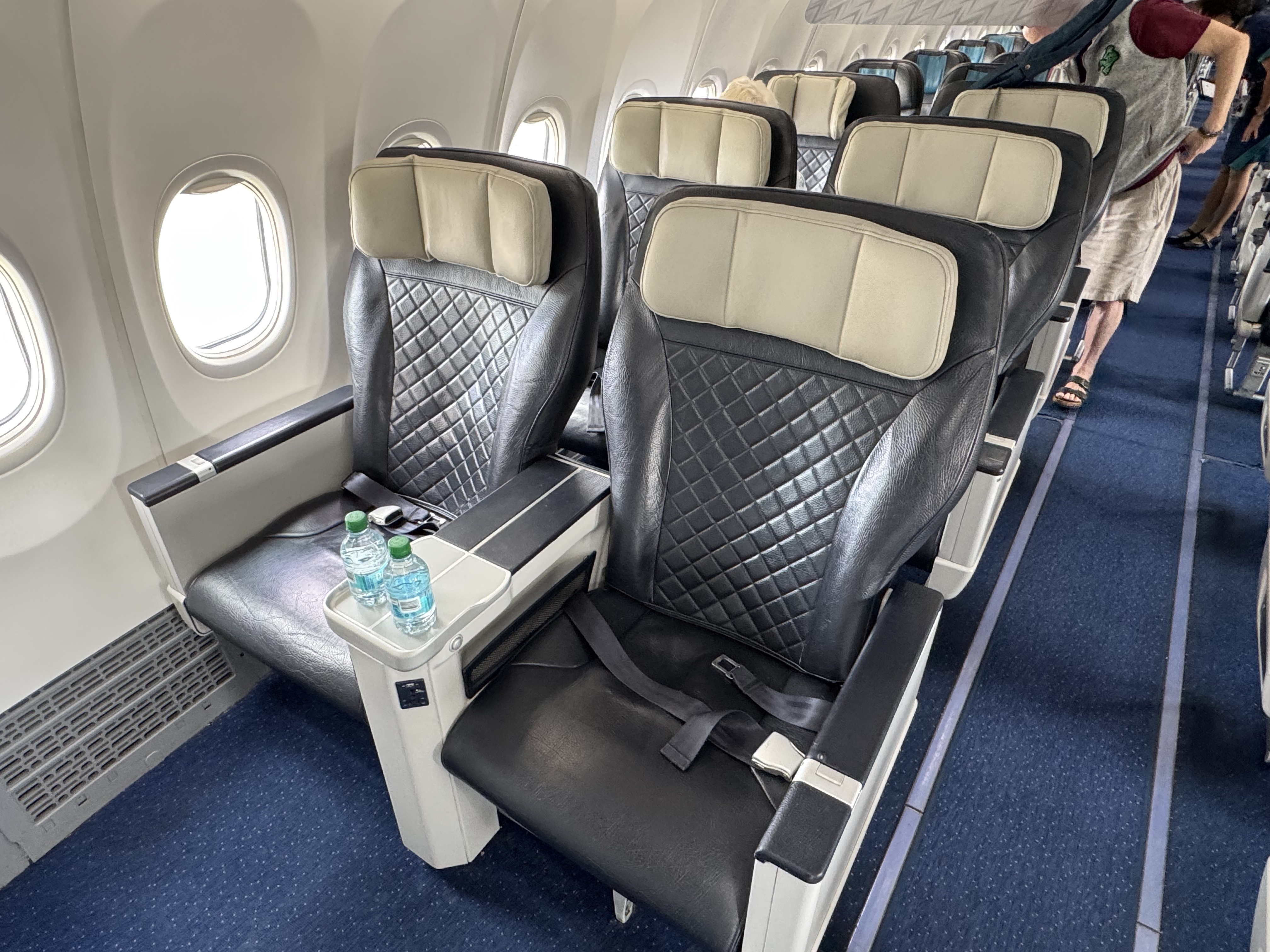 There are many pathways to upgrade a ticket to Premium with WestJet