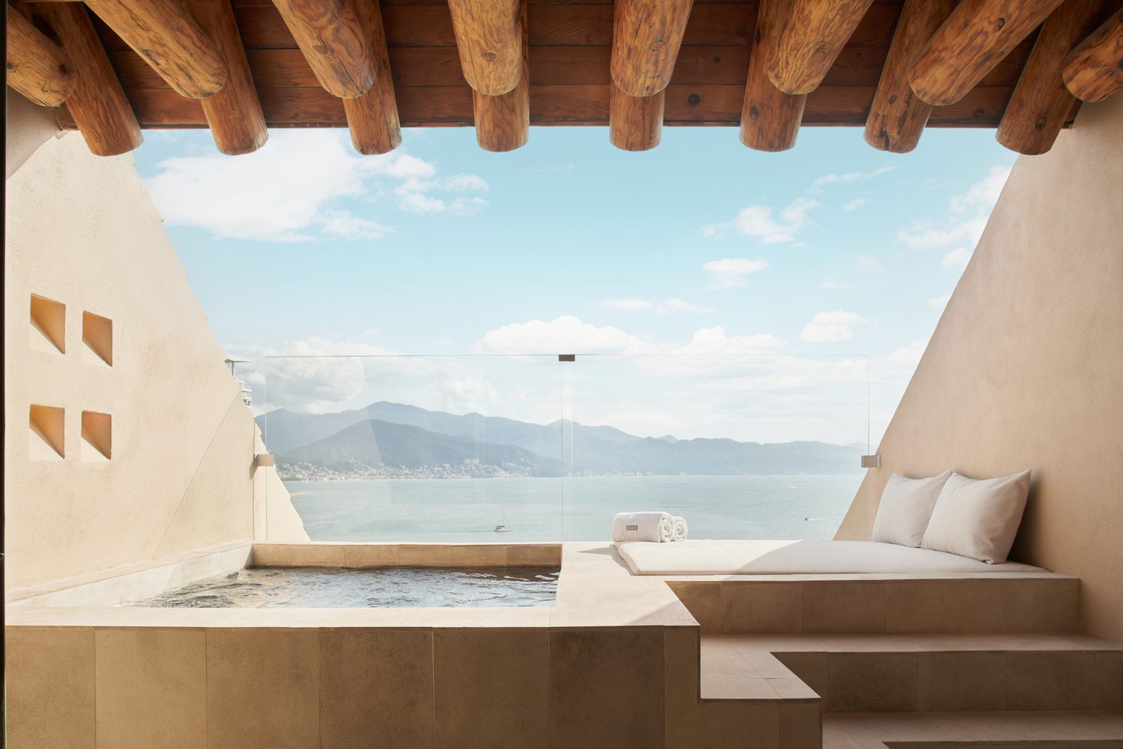 Suite terrace with plunge pool overlooking Banderas Bay at The Westin Playa Vallarta