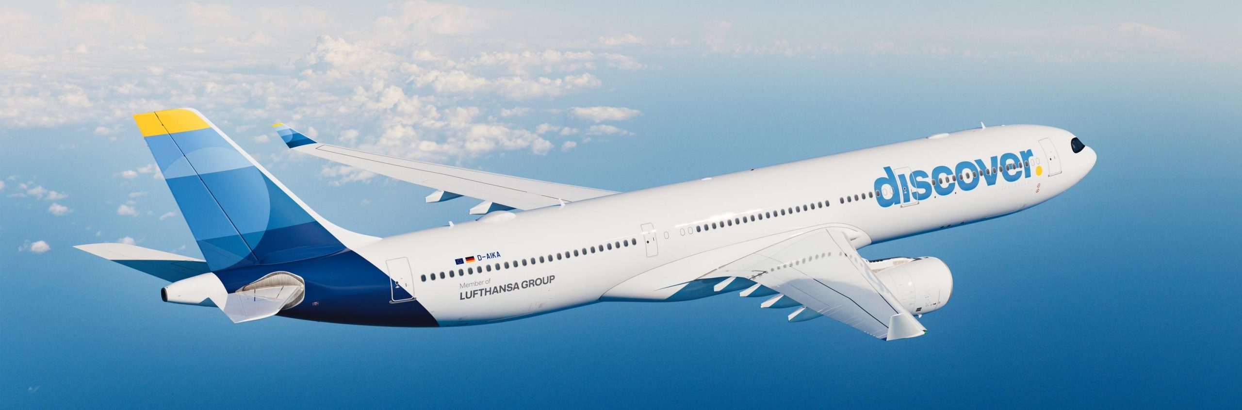 Discover Airlines Airbus A330 in flight
