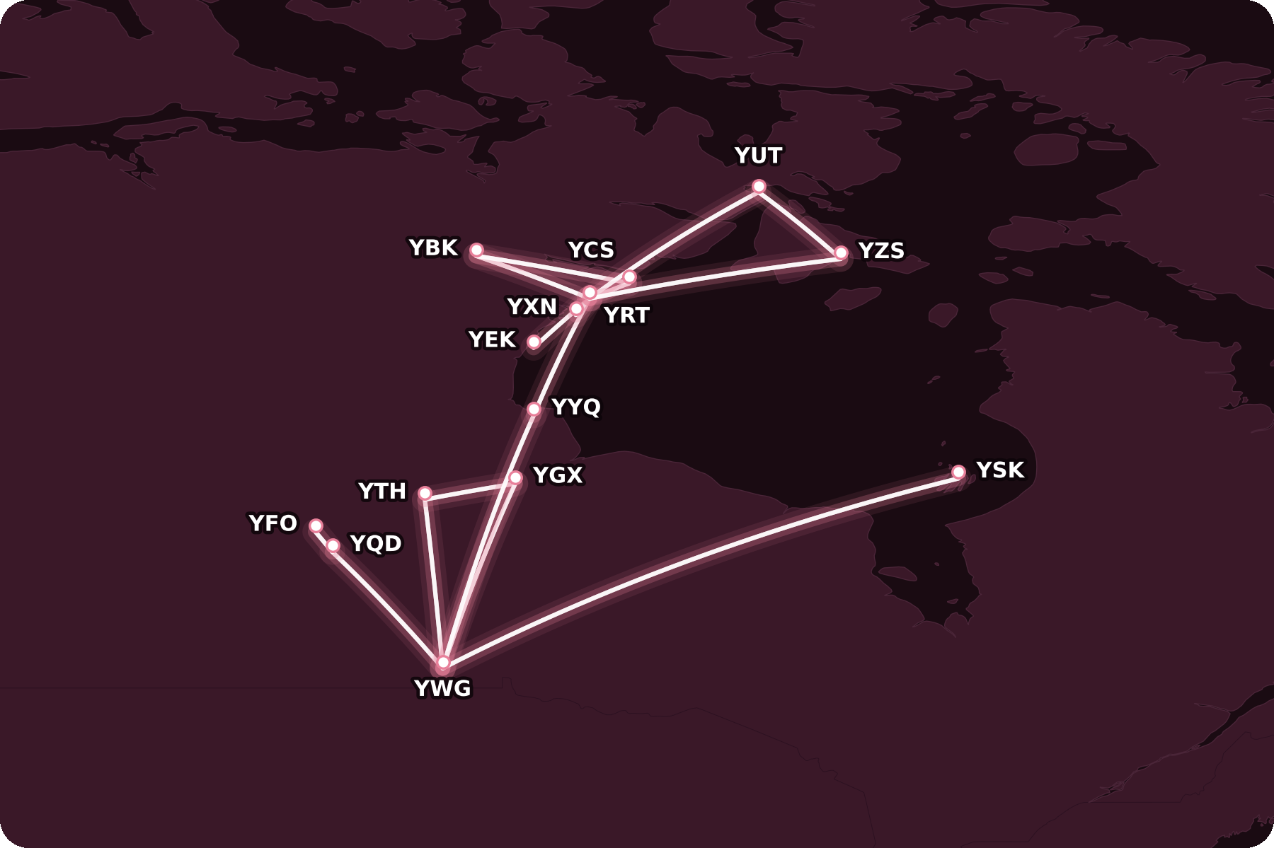 Map for The Best Sweet Spots for Canadians, by Region
