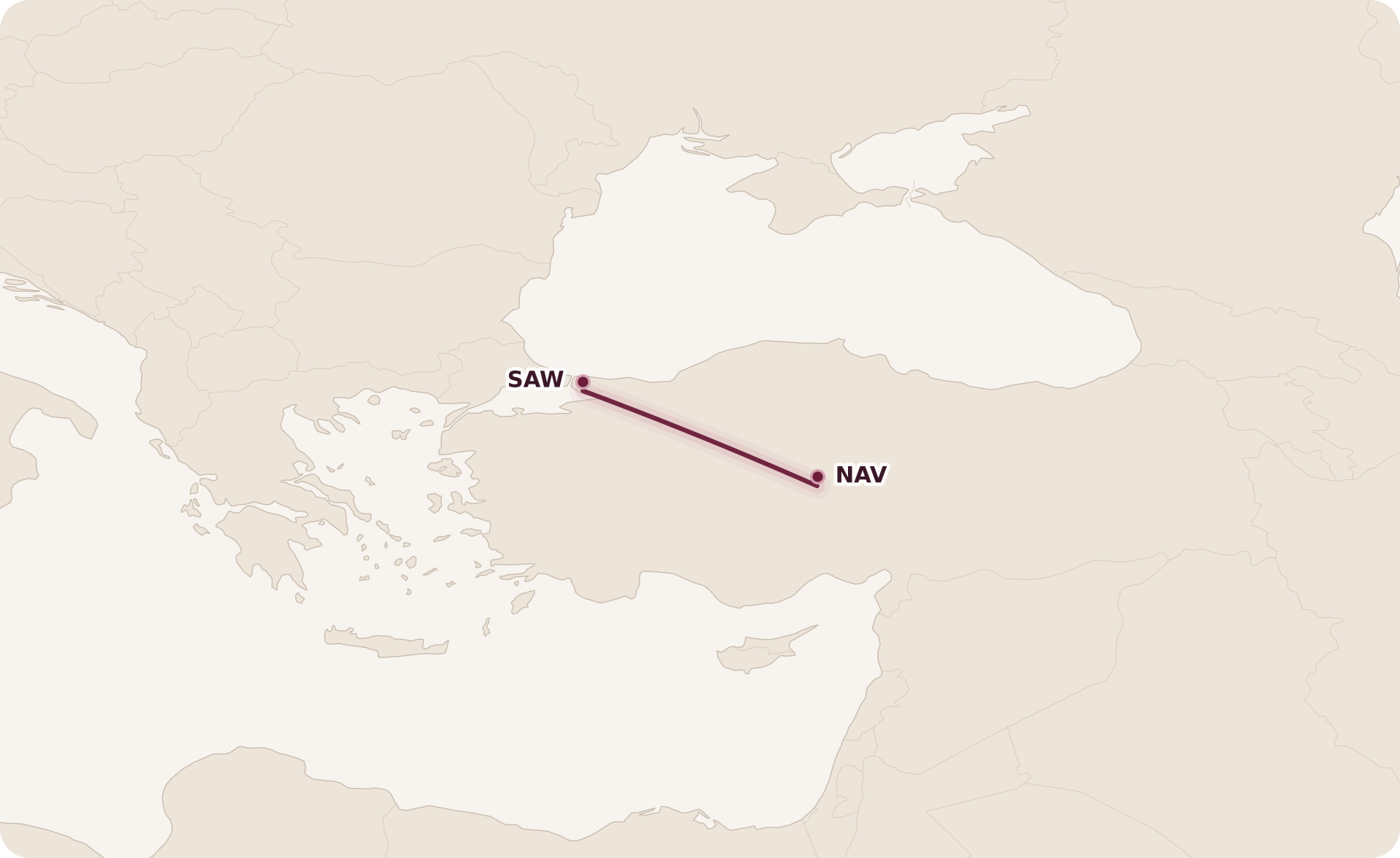 Map for Booked: A Journey Through the Old World