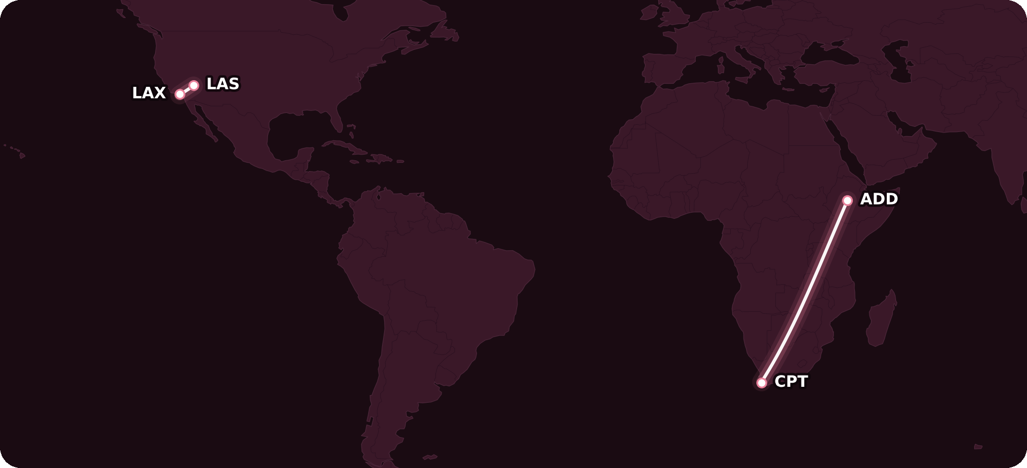 Map for How Does the United Excursionist Perk Work?