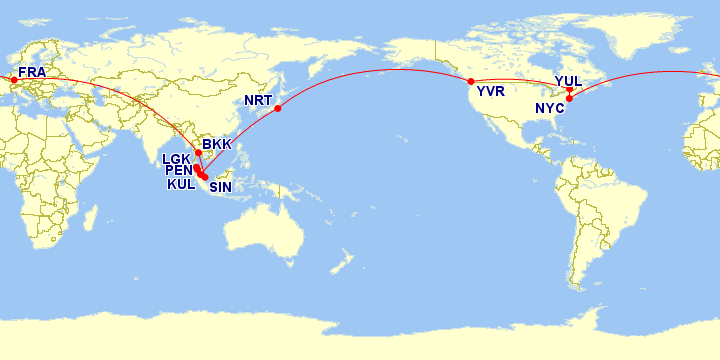Map for Booked: Malaysia, Truly Asia