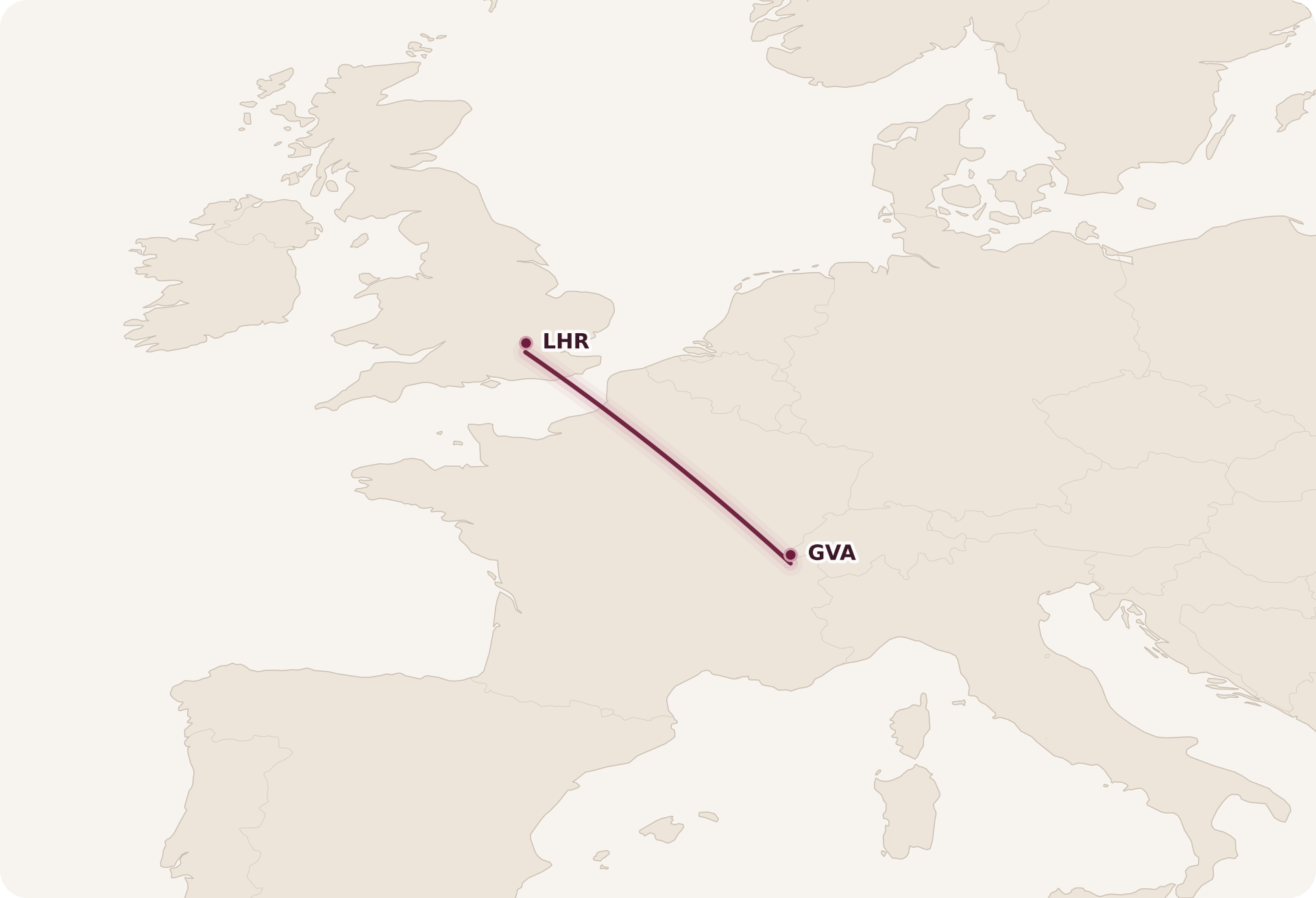Map for Booked: Relentlessly Round-the-World