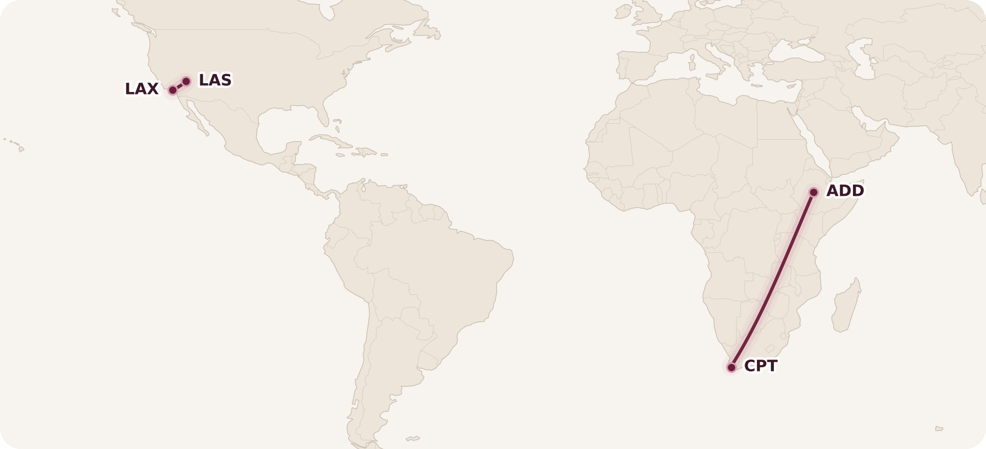 Map for How Does the United Excursionist Perk Work?