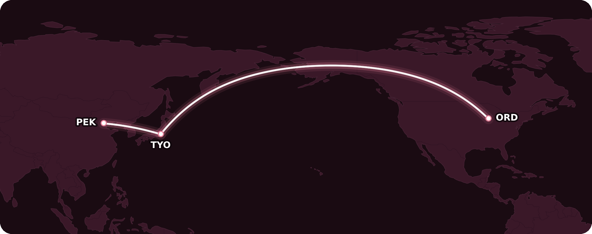 Map for Booked: Summer in Asia
