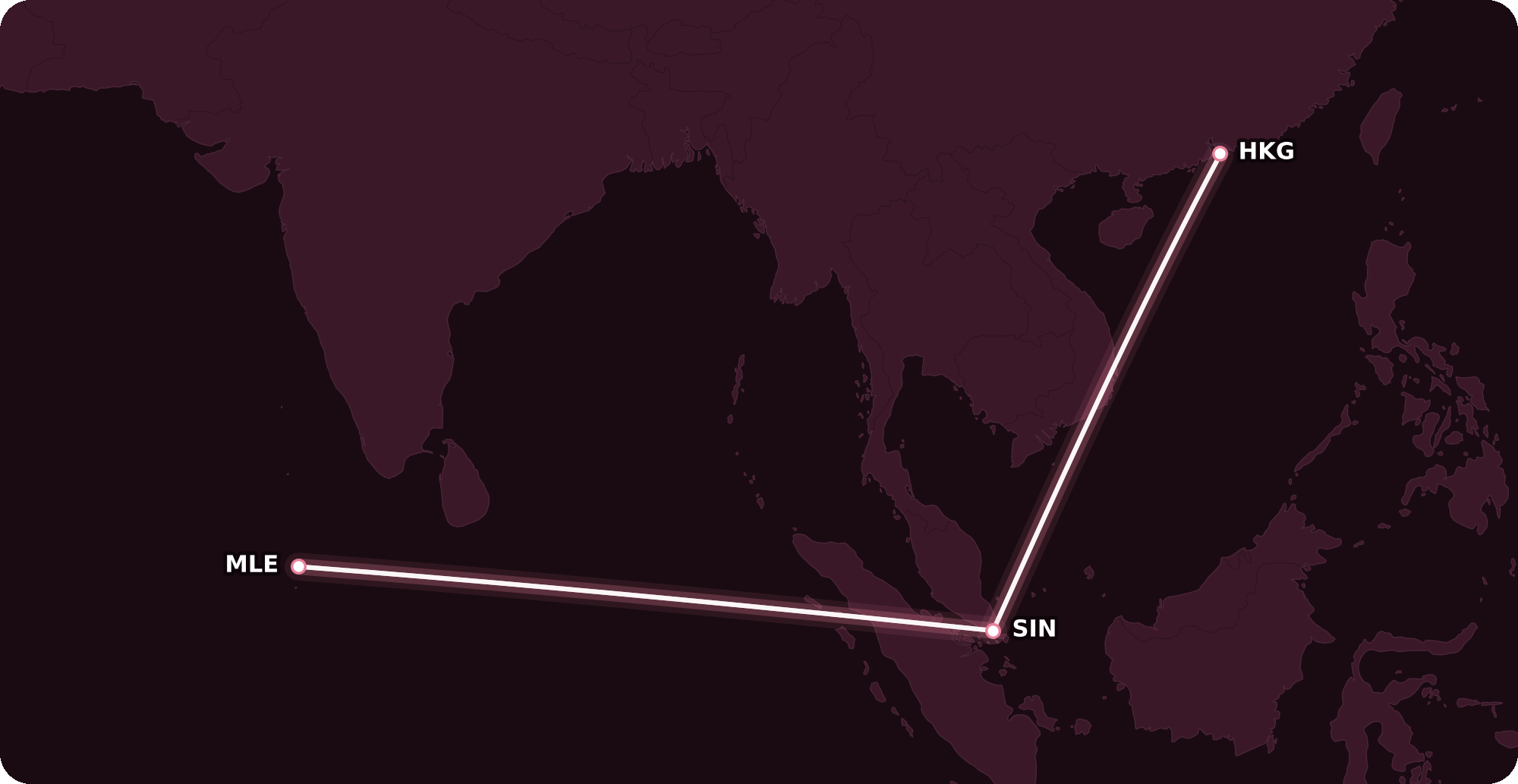 Map for Booked: Overwater Overindulgence