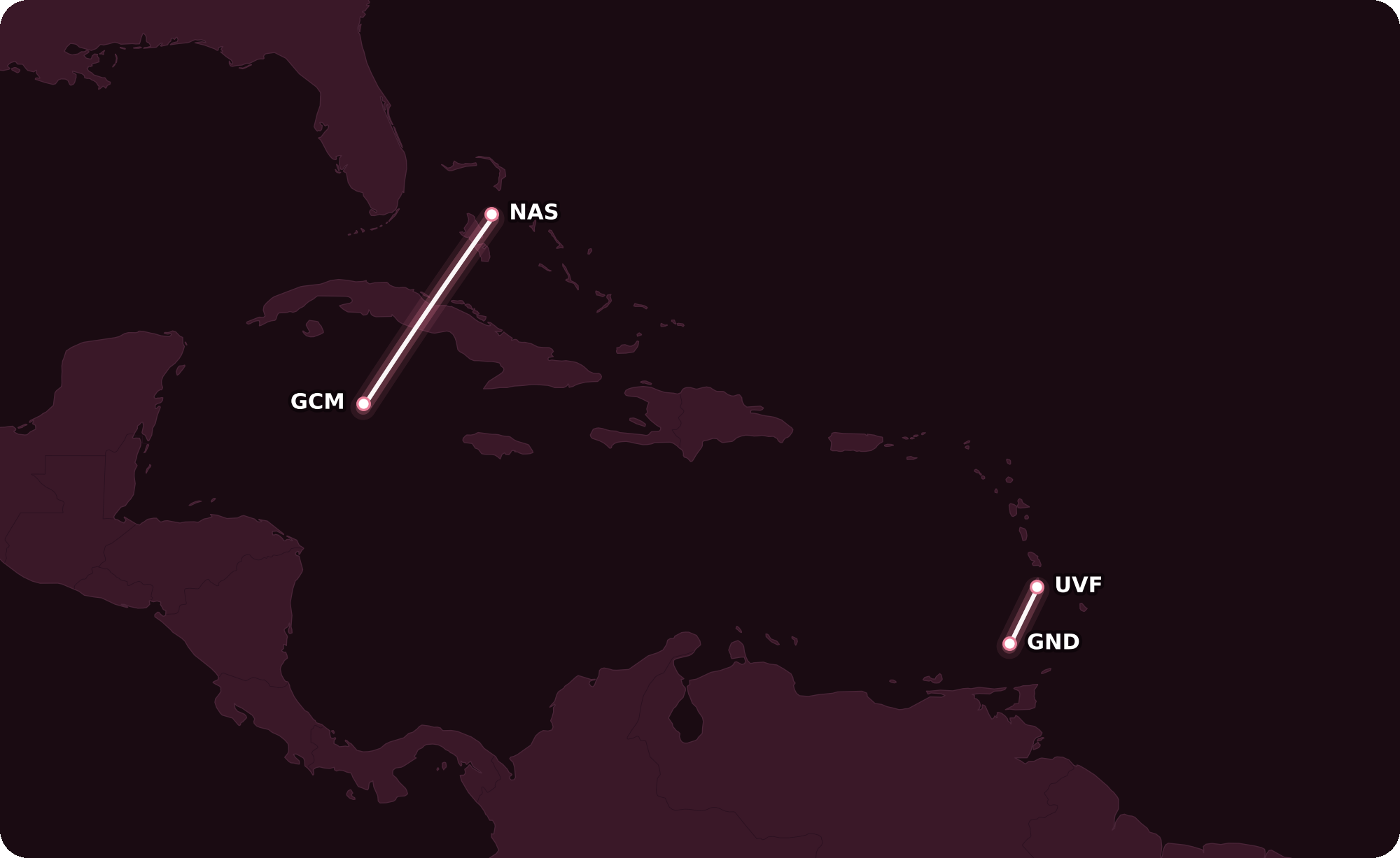 Map for What Are Fifth Freedom Flights?