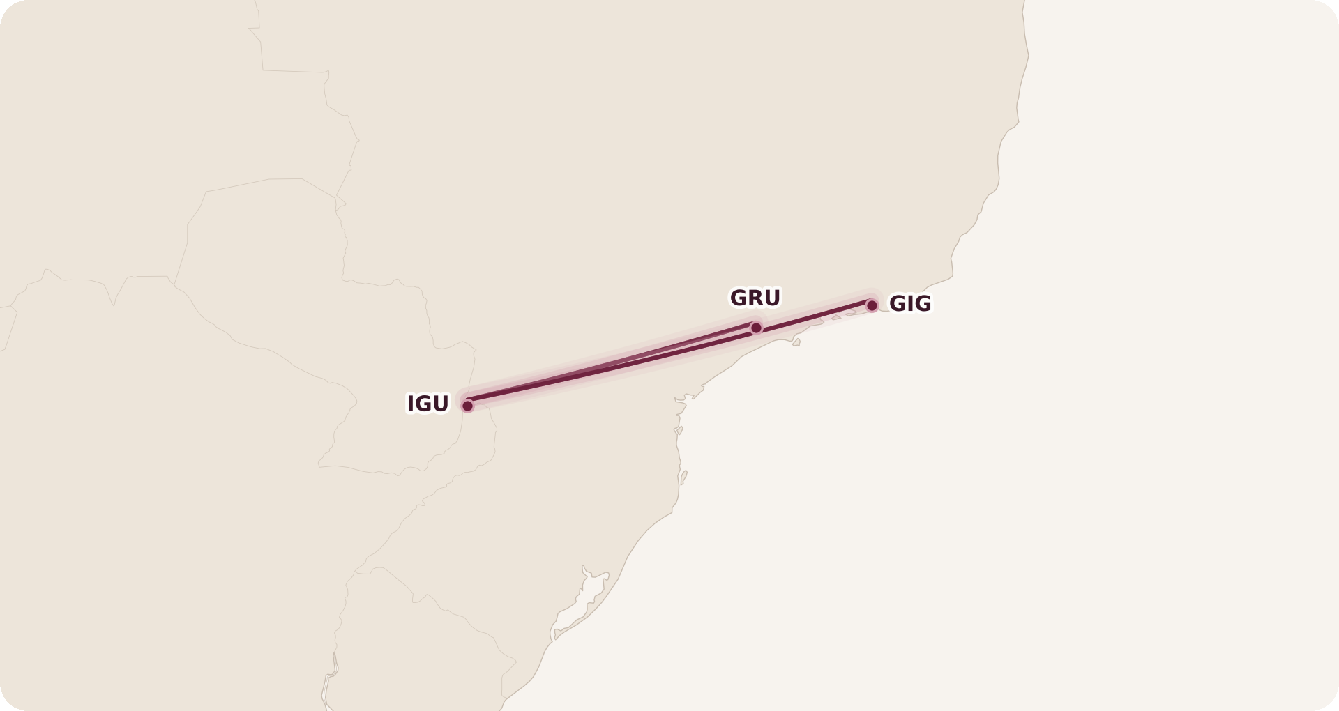 Map for Booked: A Latin American Expedition