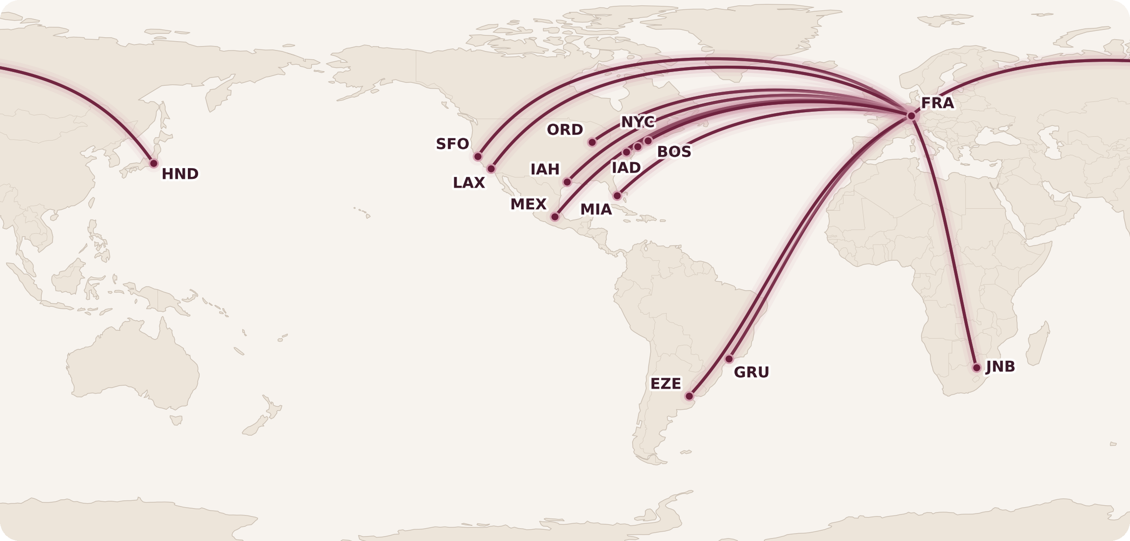 Which Routes Offer Lufthansa First Class?