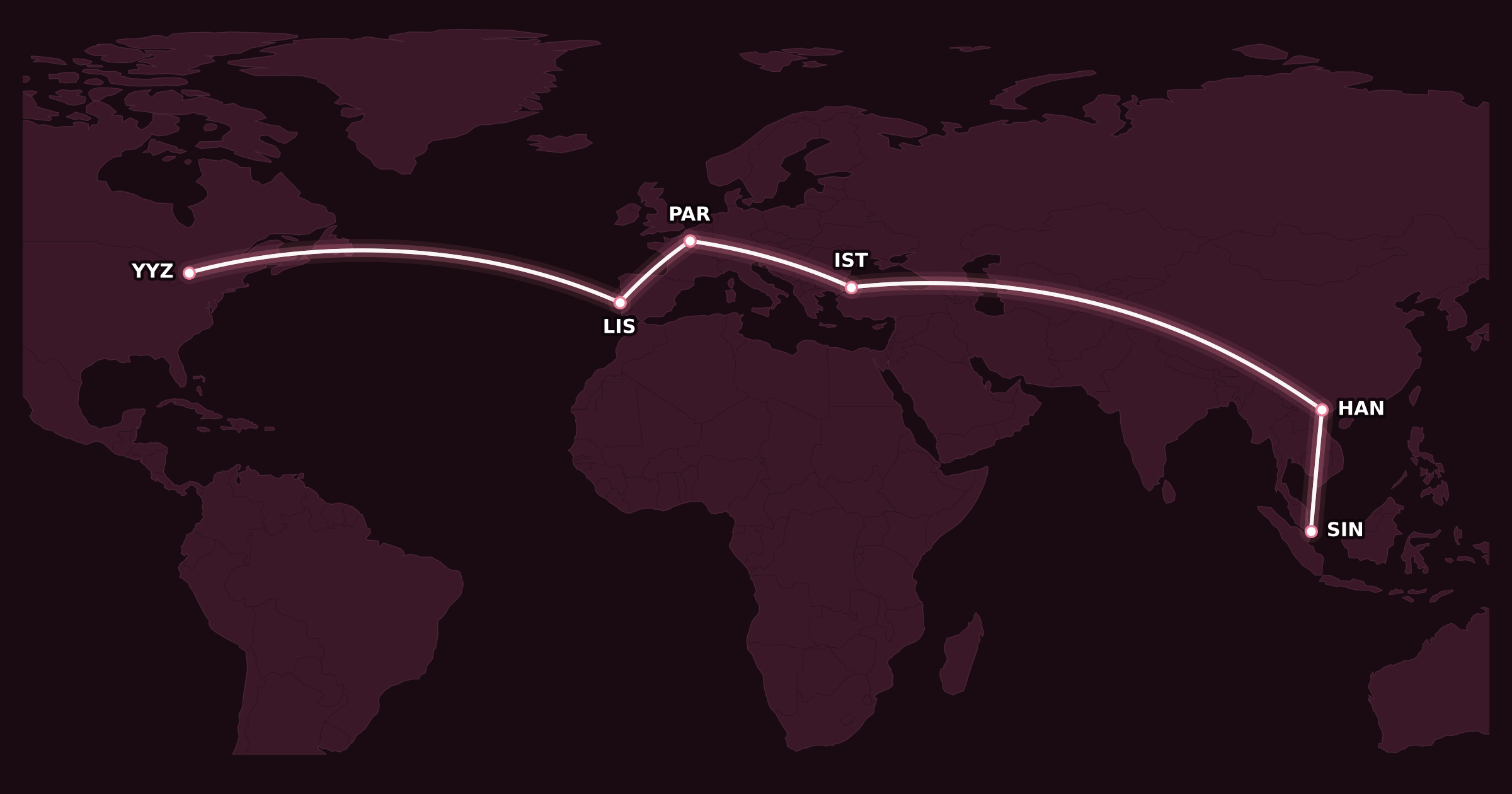 Map for When You Can’t Book the “Perfect” Award…