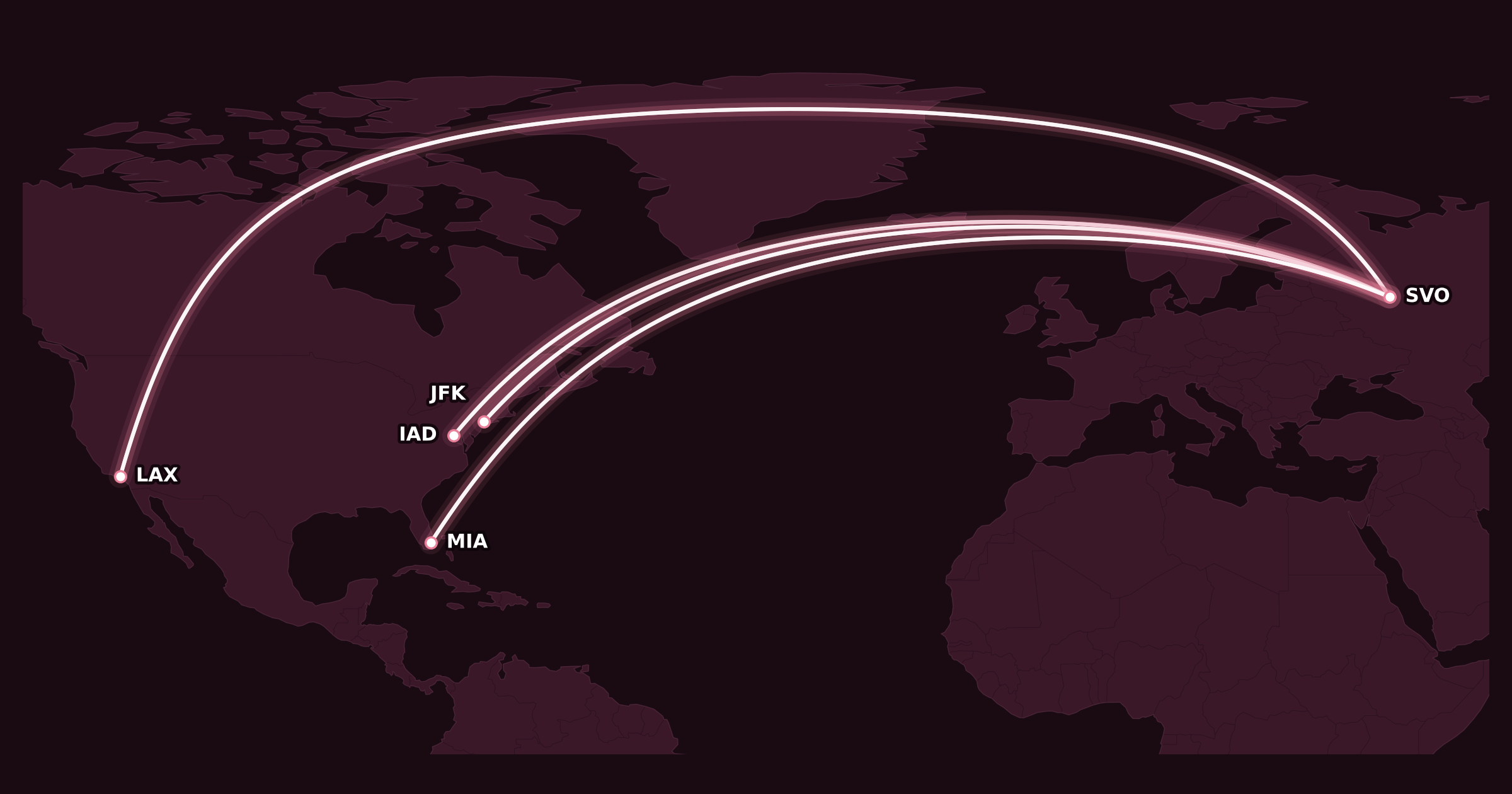 Map for The Ultimate Travel Guide to the 2018 FIFA World Cup
