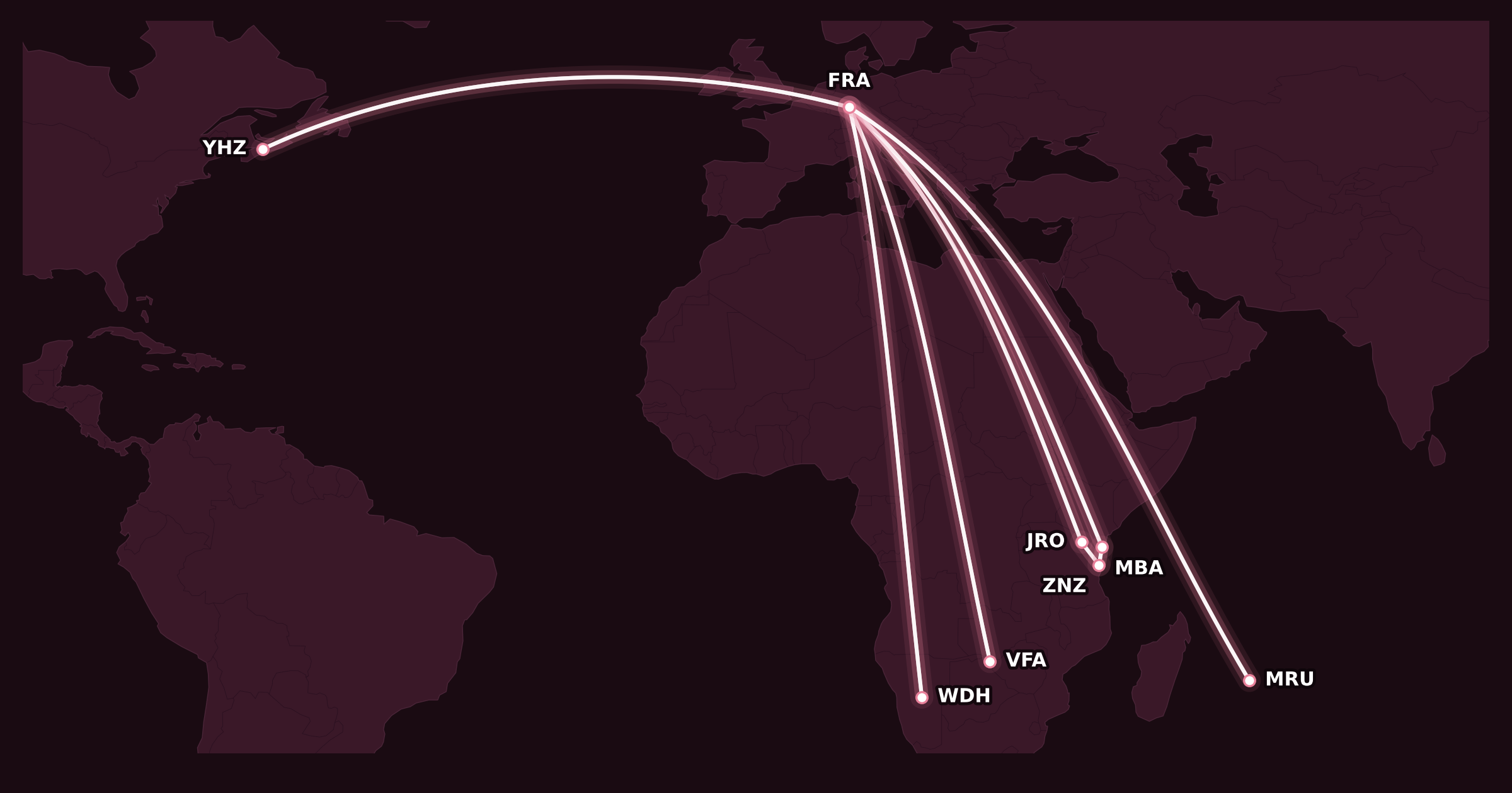 Map for Aeroplan Adds Partnership with Eurowings Discover