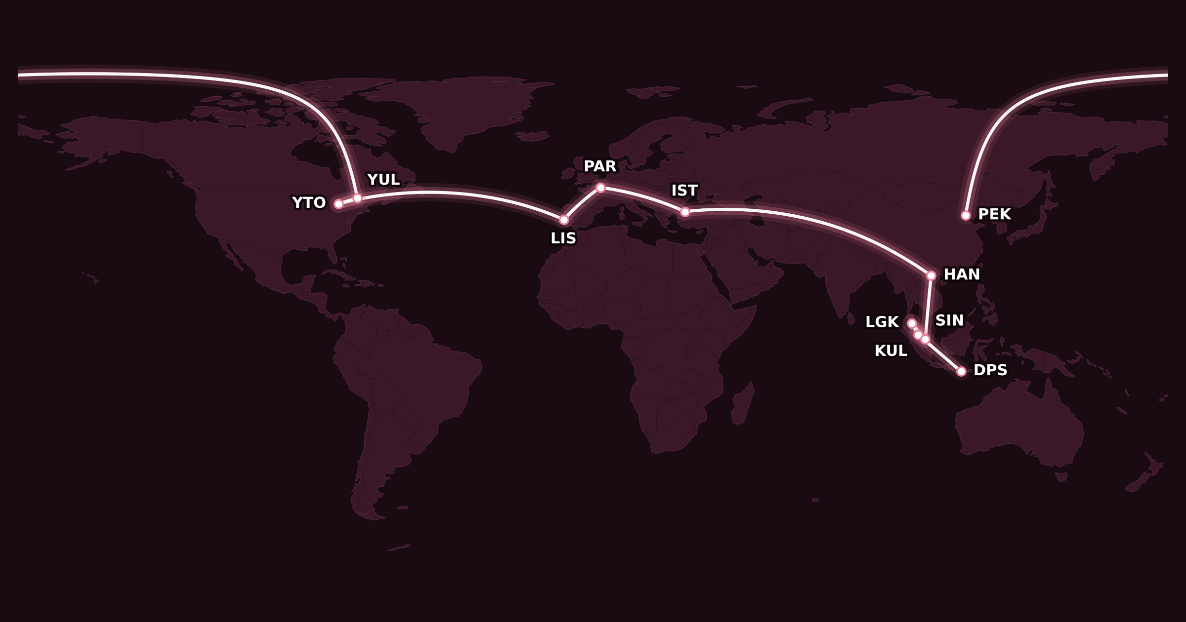 Map for When You Can’t Book the “Perfect” Award…