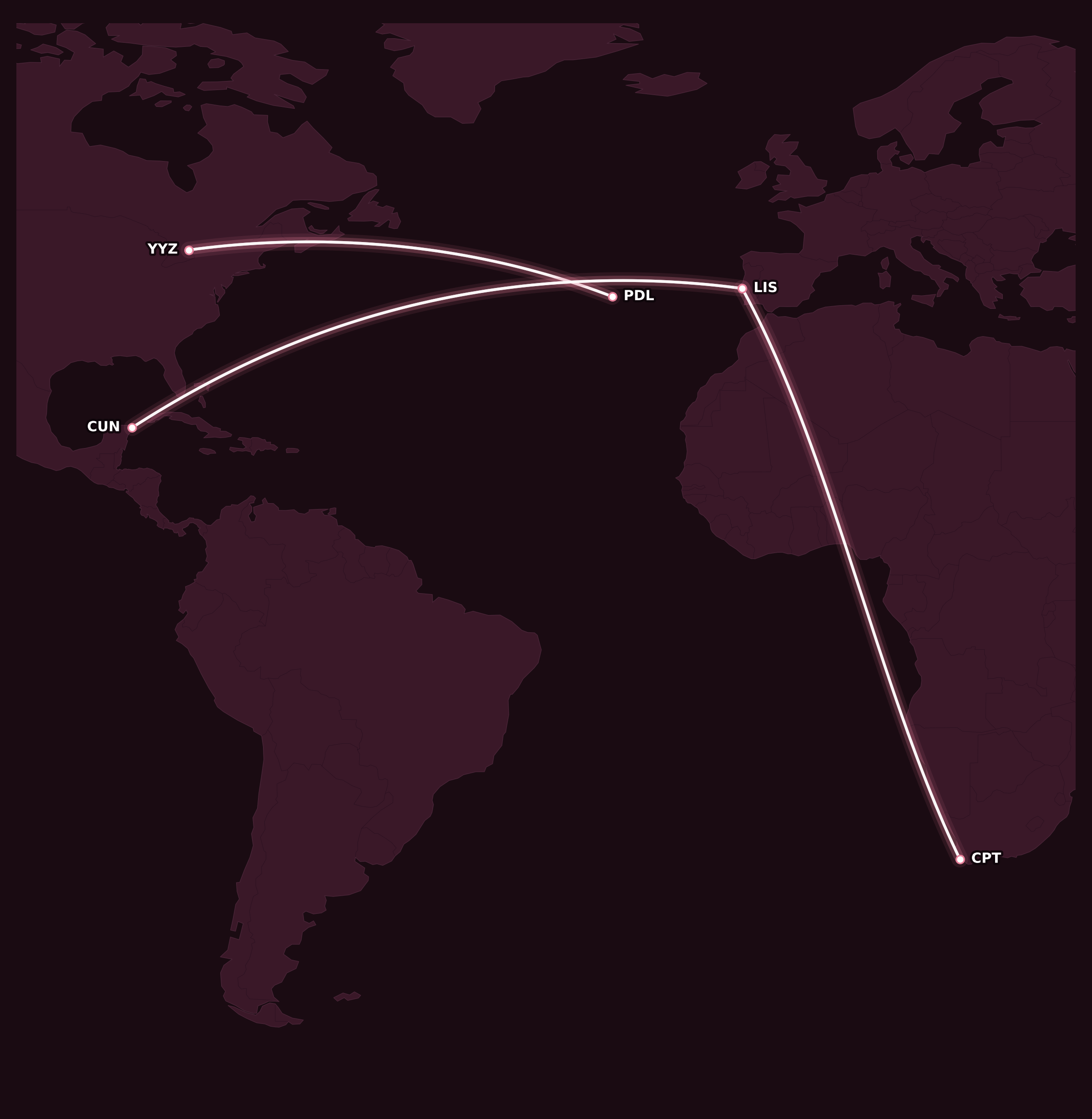 Map for TAP Air Portugal Launches Toronto–Azores Route