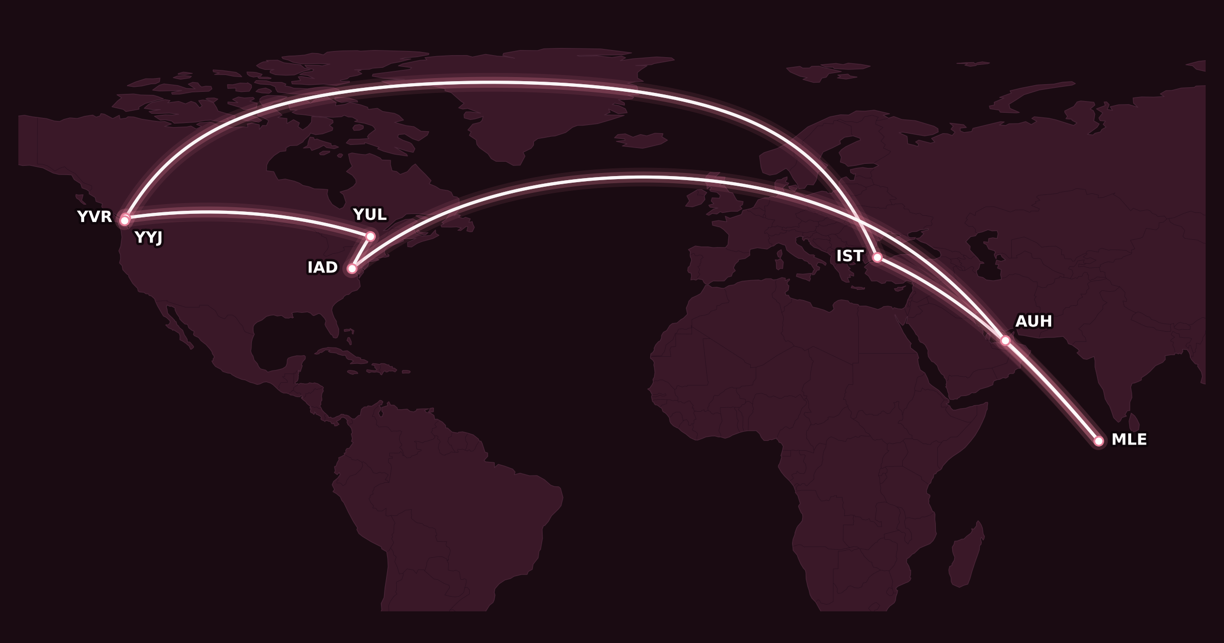 Map for Booked: Bye Bye Bonvoy, Hello Sunshine!