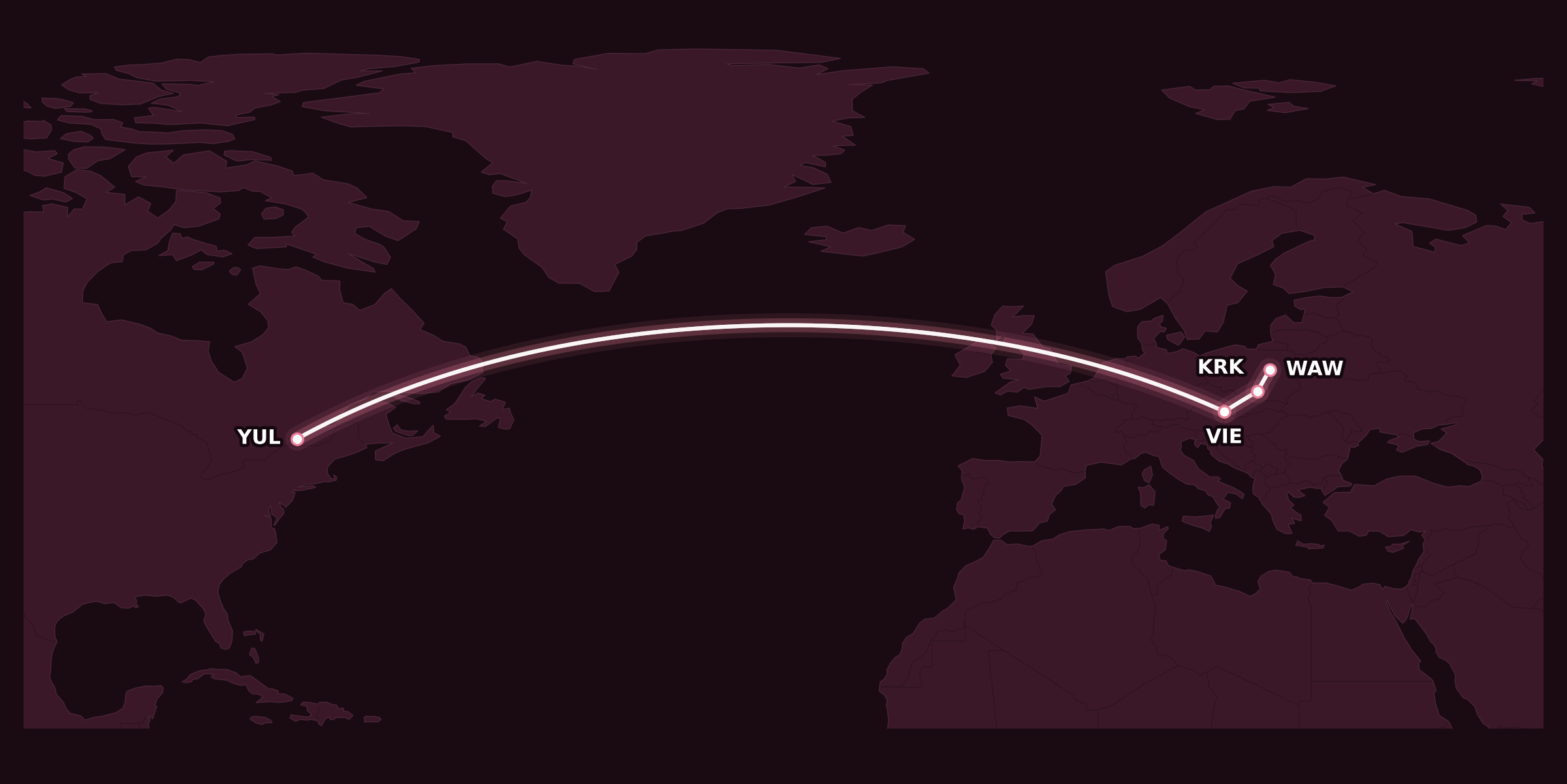 Map for Booked: Spontaneous Europe