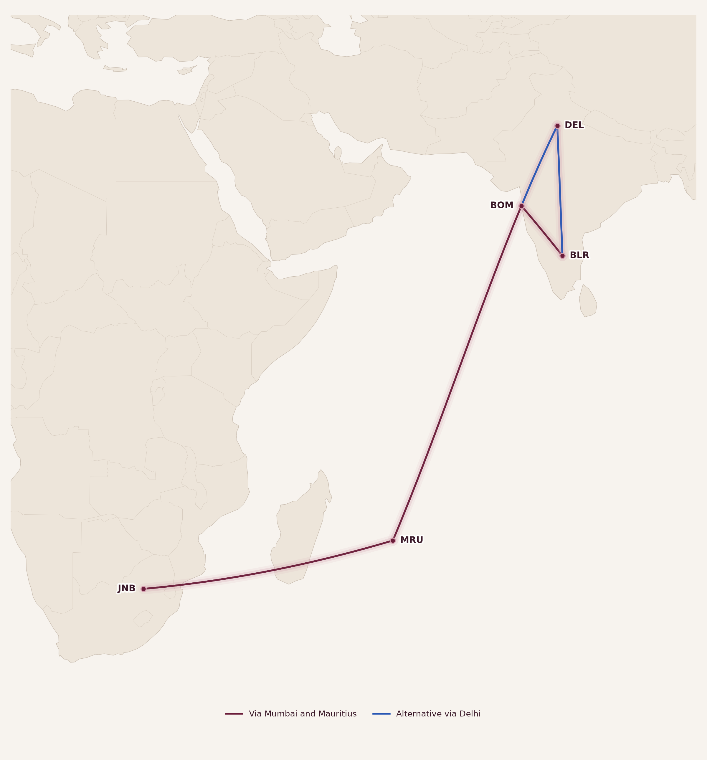 Map for How to Book Complex Trips with Multiple Points Currencies