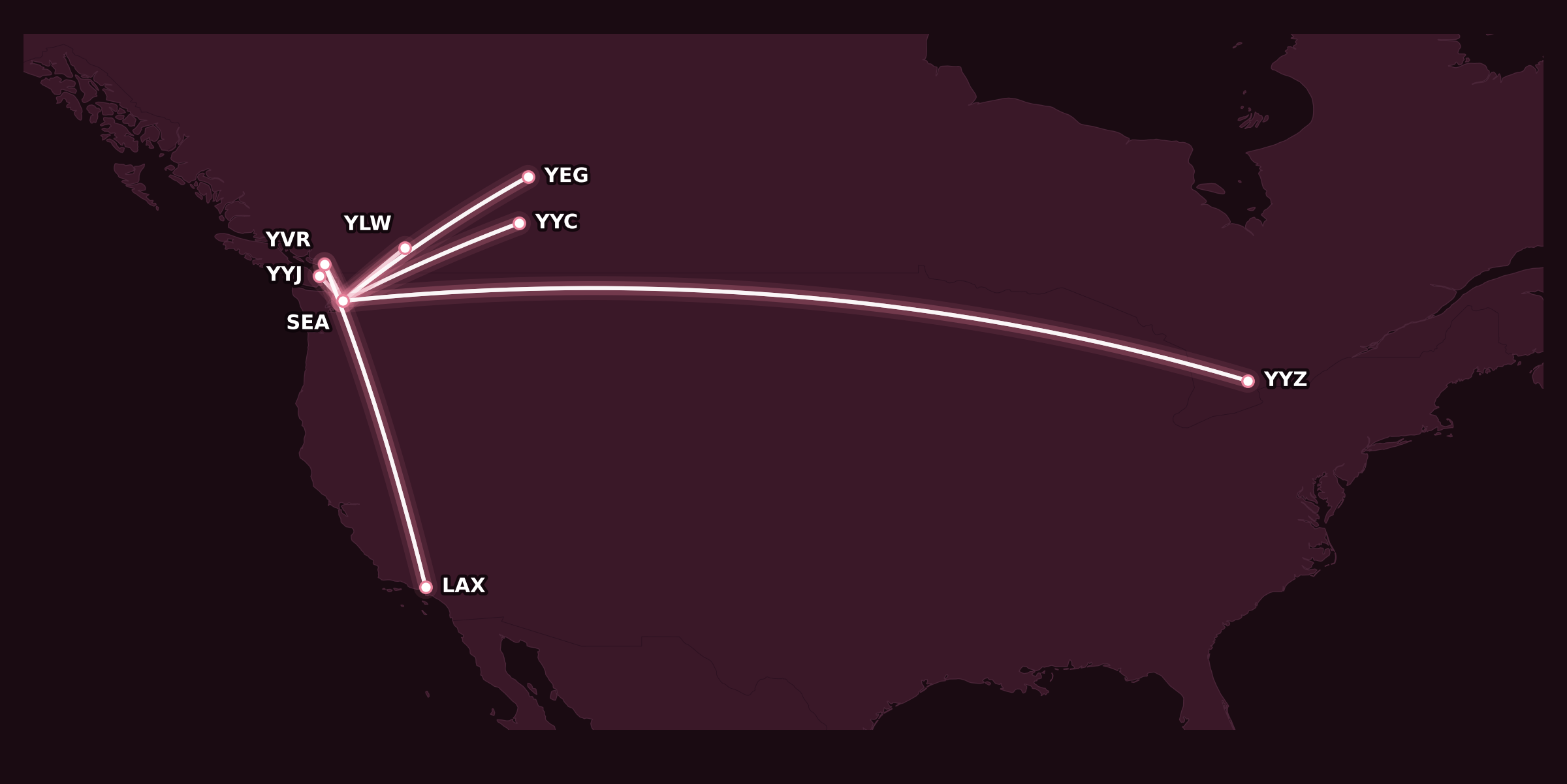 Map for The Best Sweet Spots for Canadians, by Region