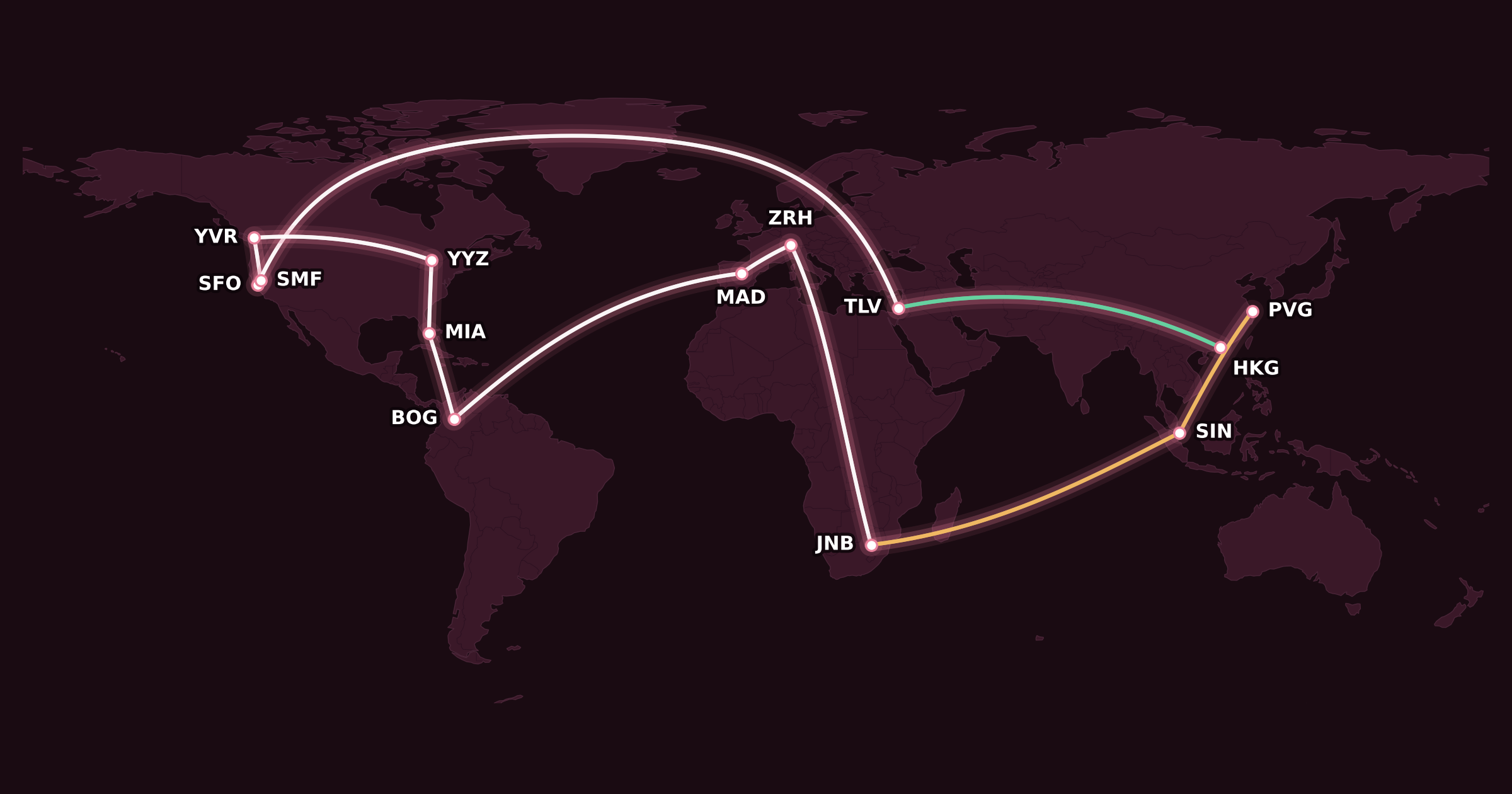 Map for Have You Rescheduled Your Travel Plans Yet?