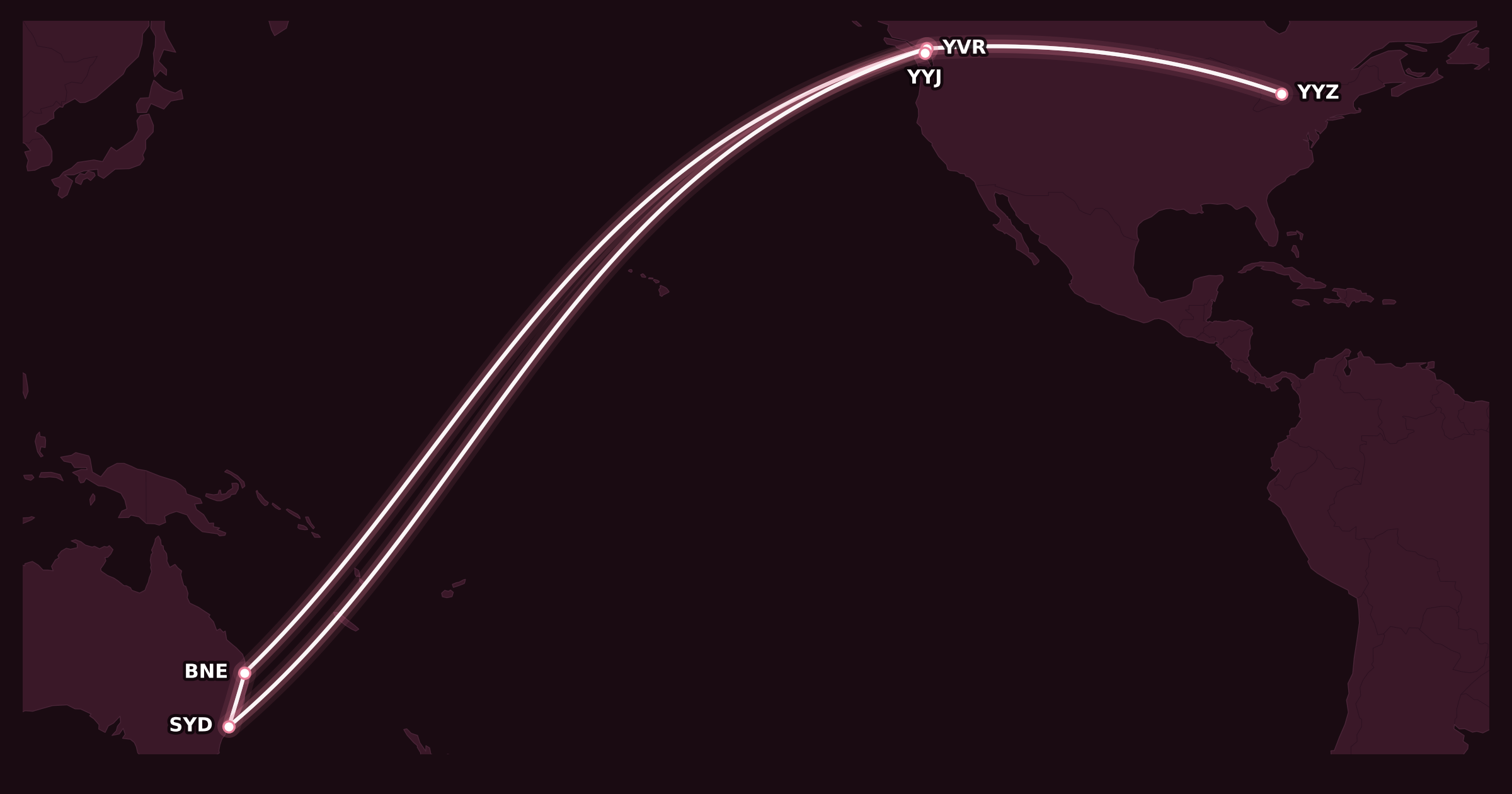 Map for Booked: Sun, Sand, and Australian Lamb