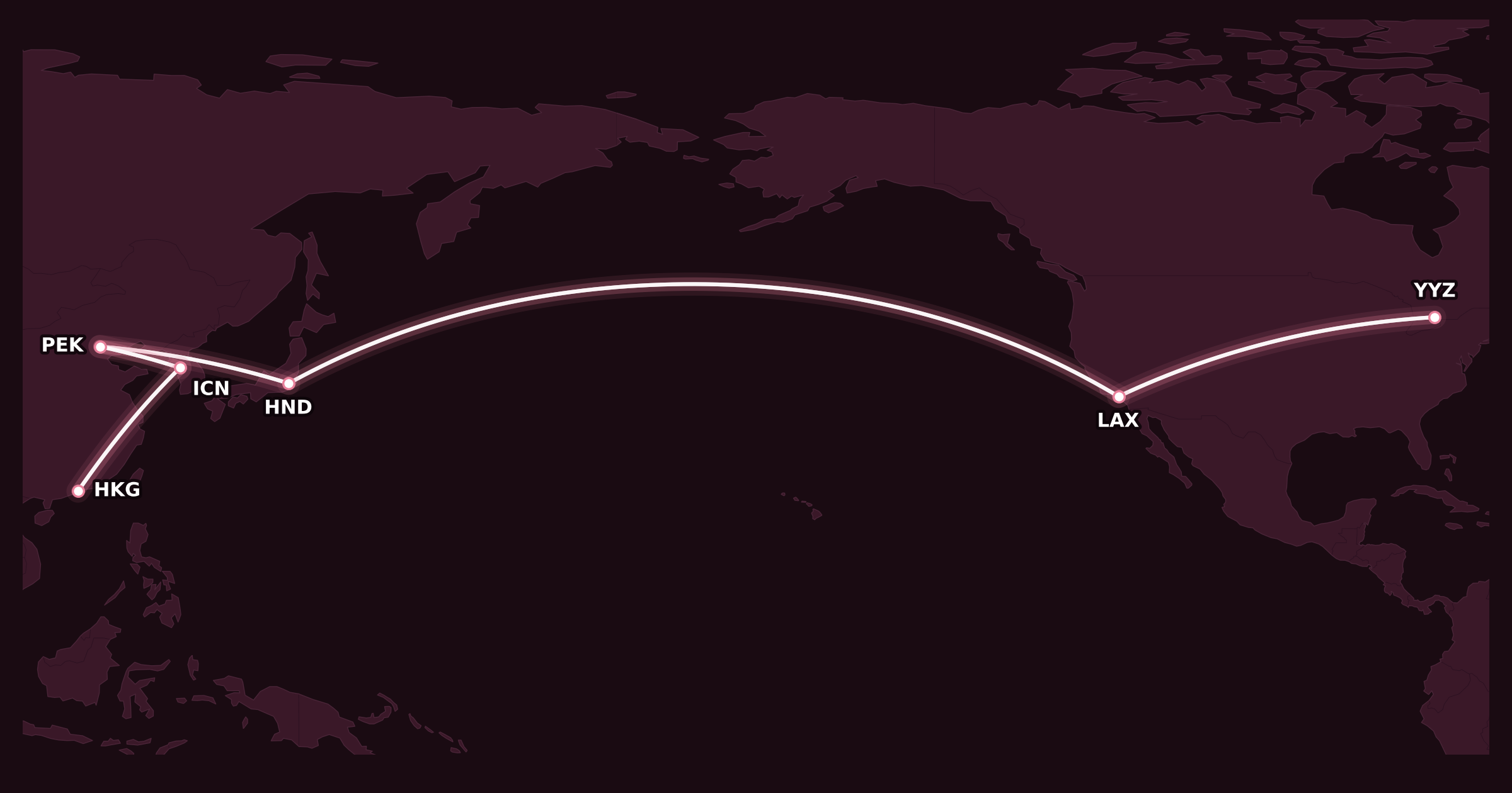 Map for Booked: A First Class Bonanza