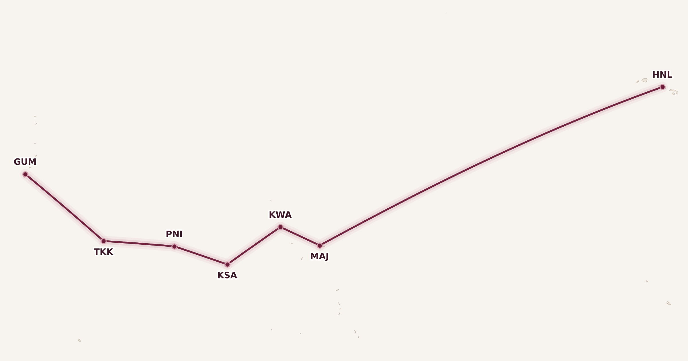 Map for Lost & Delayed Baggage: Your Rights Under the Montreal Convention