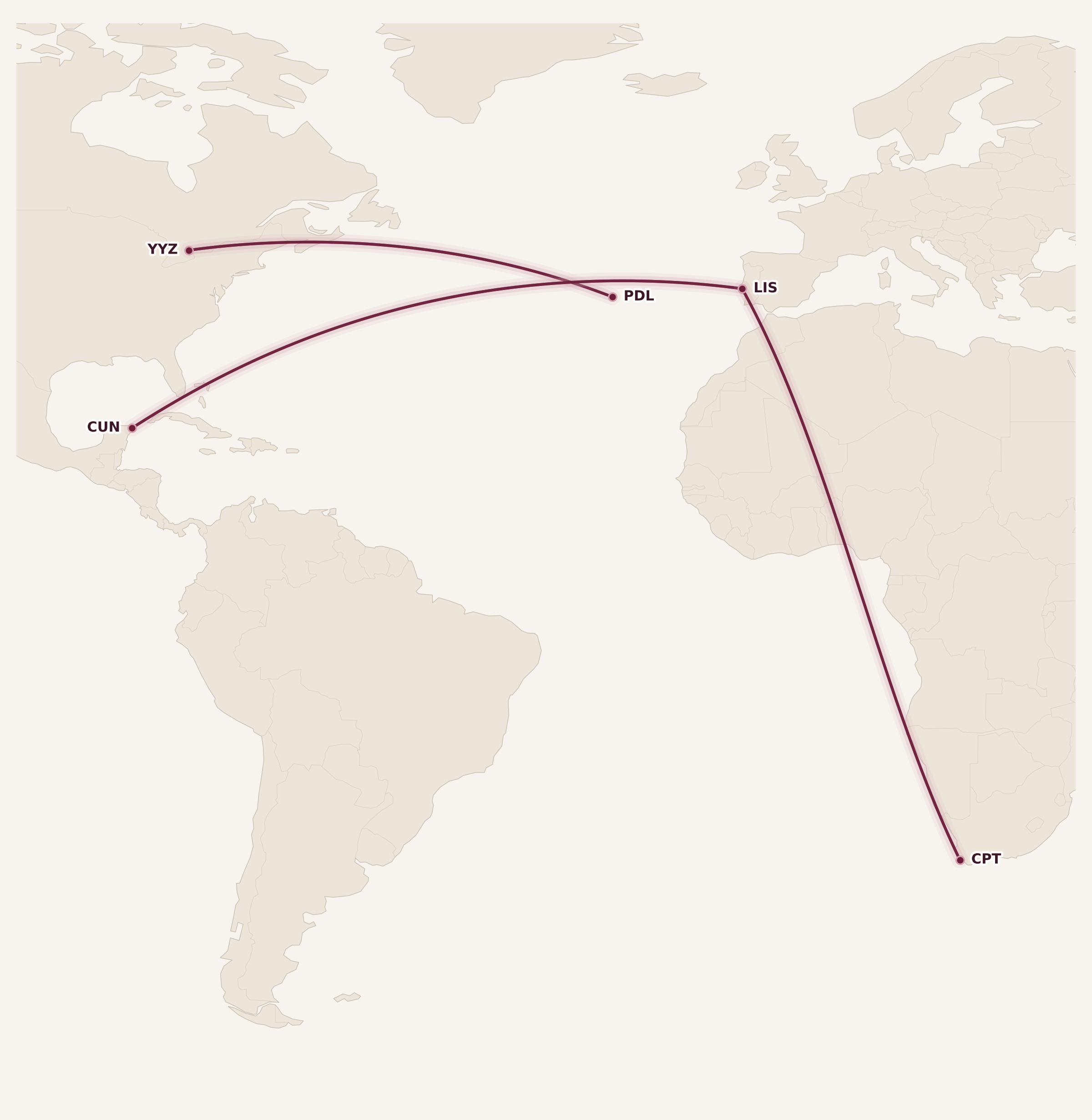 Map for TAP Air Portugal Launches Toronto–Azores Route