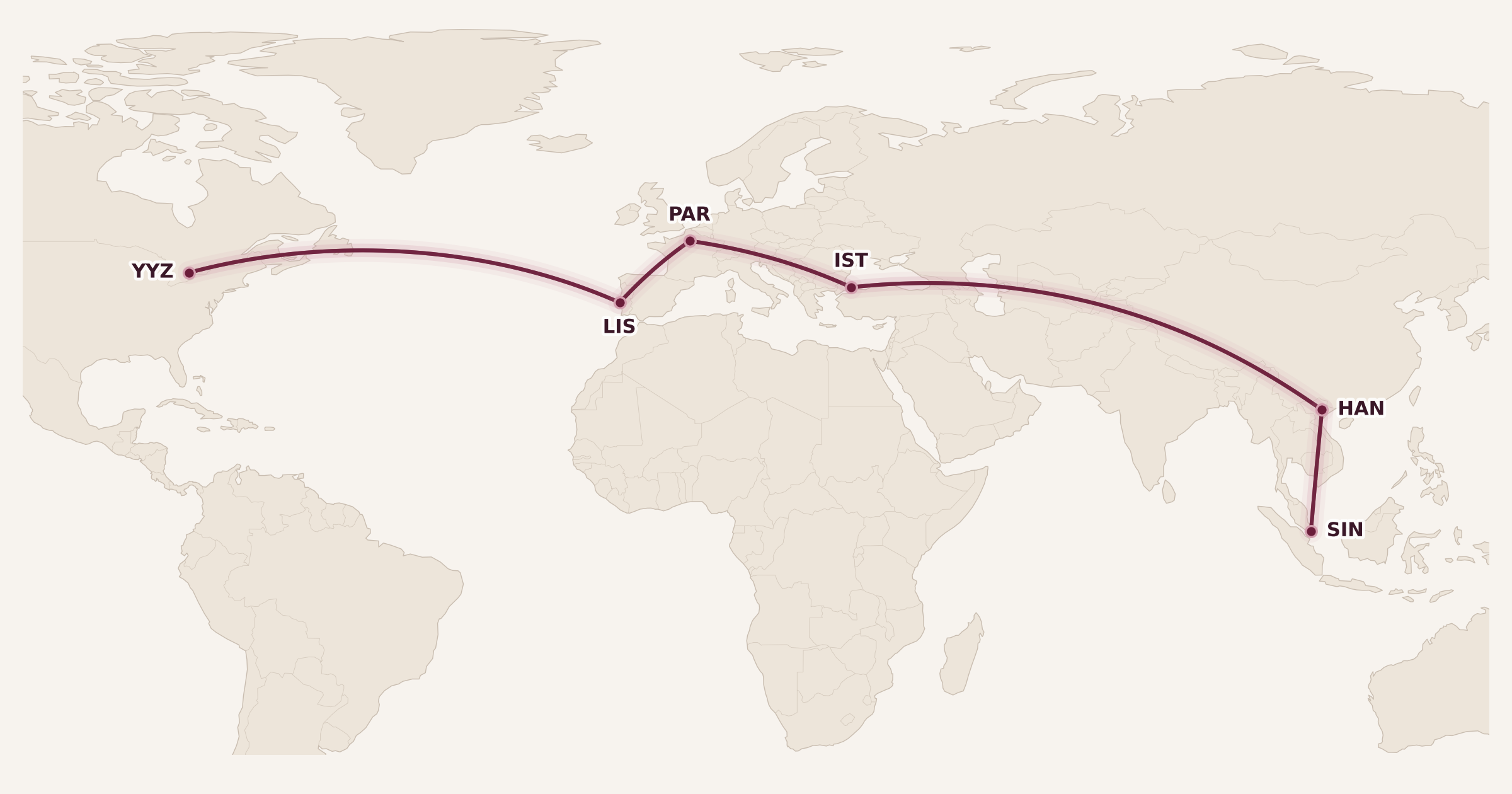 Map for When You Can’t Book the “Perfect” Award…