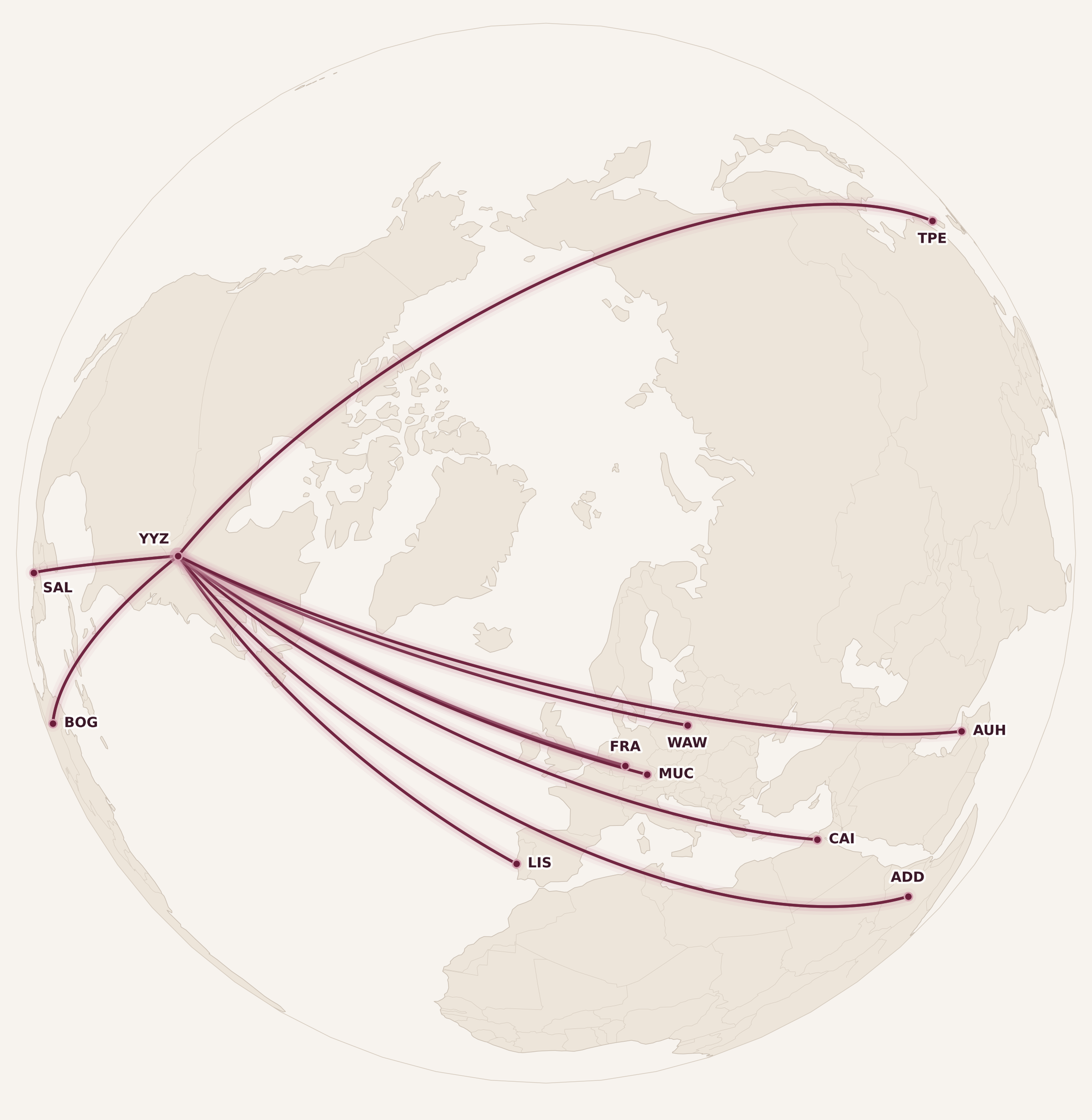 Map for The Best Sweet Spots for Canadians, by Region