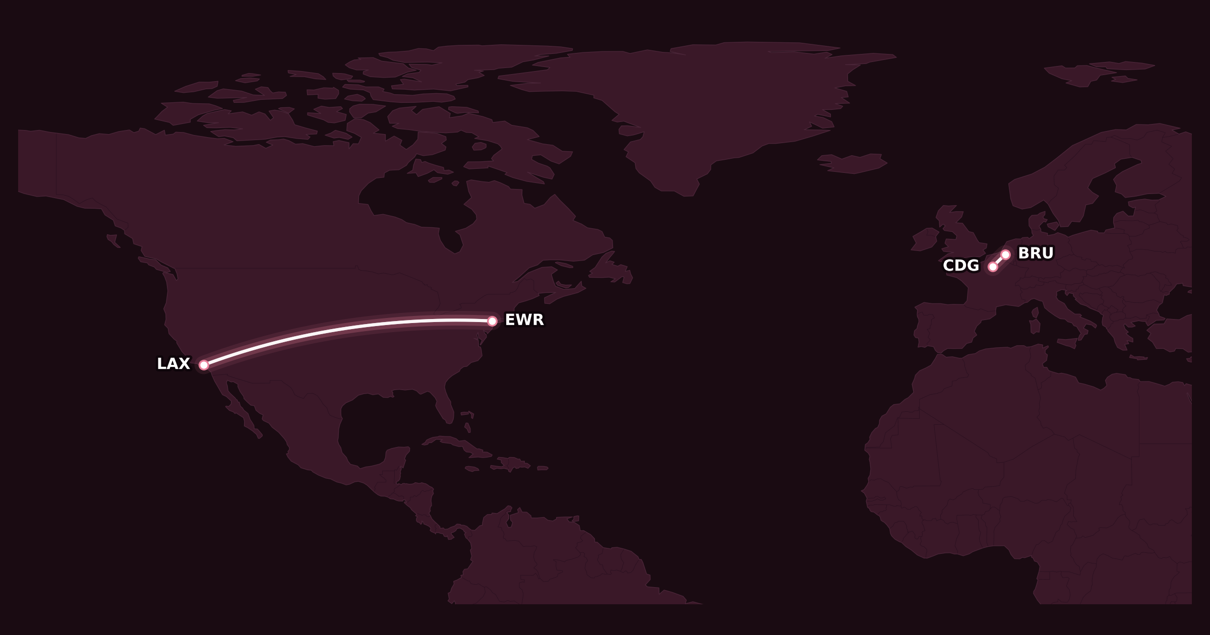 Map for How Does the United Excursionist Perk Work?
