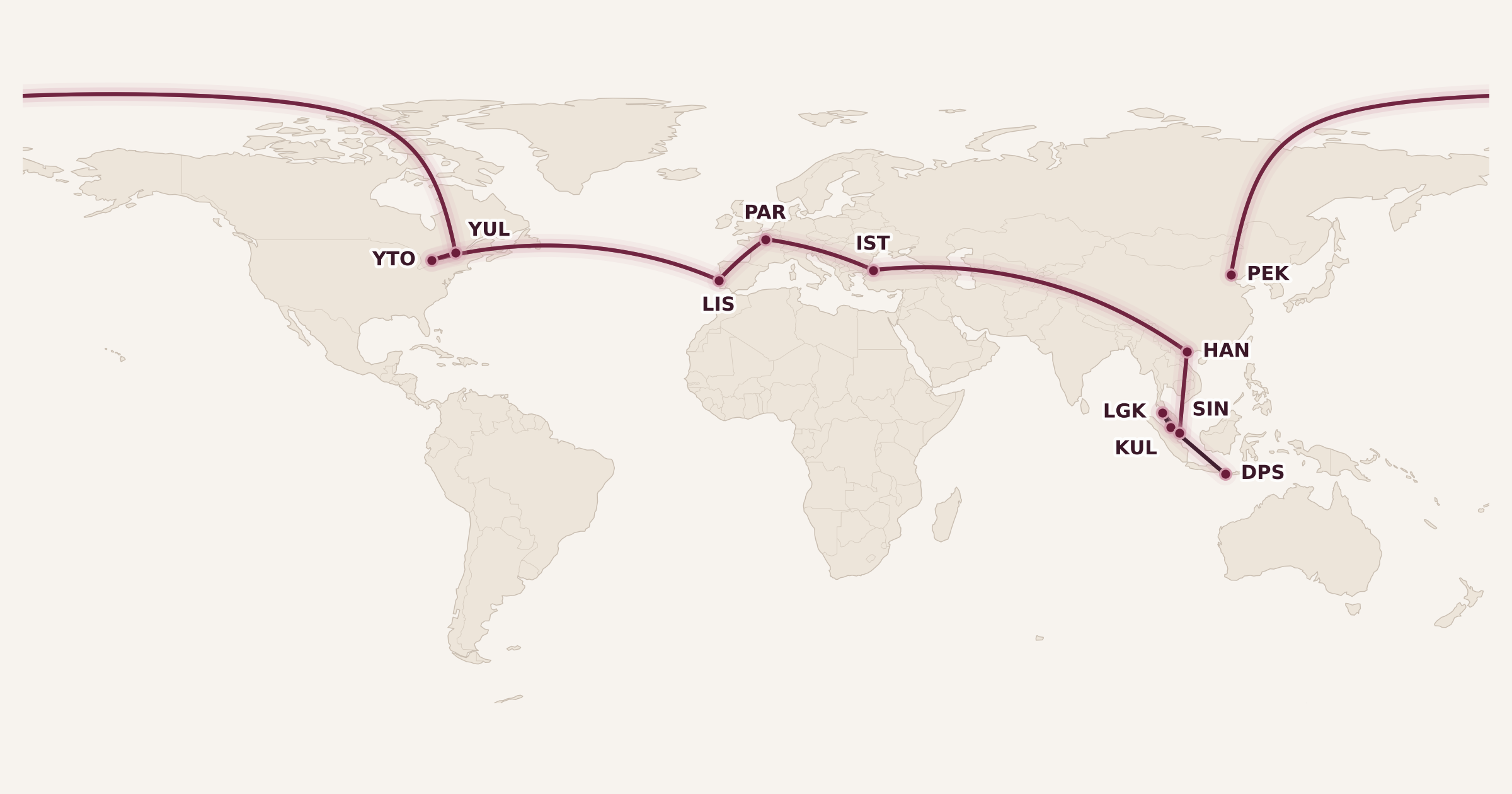 Map for When You Can’t Book the “Perfect” Award…