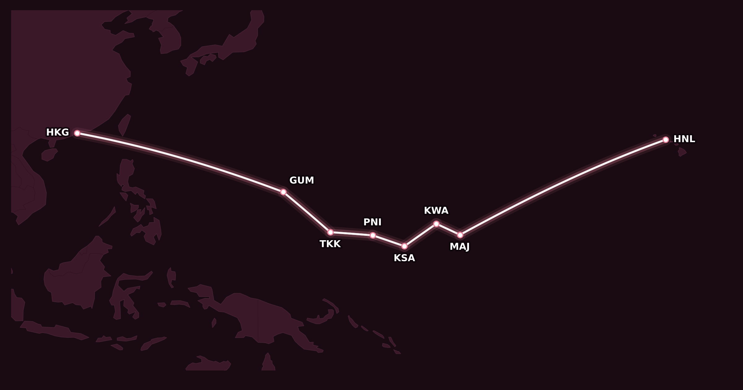 Map for The United Island Hopper, Part 1: A Day in Guam