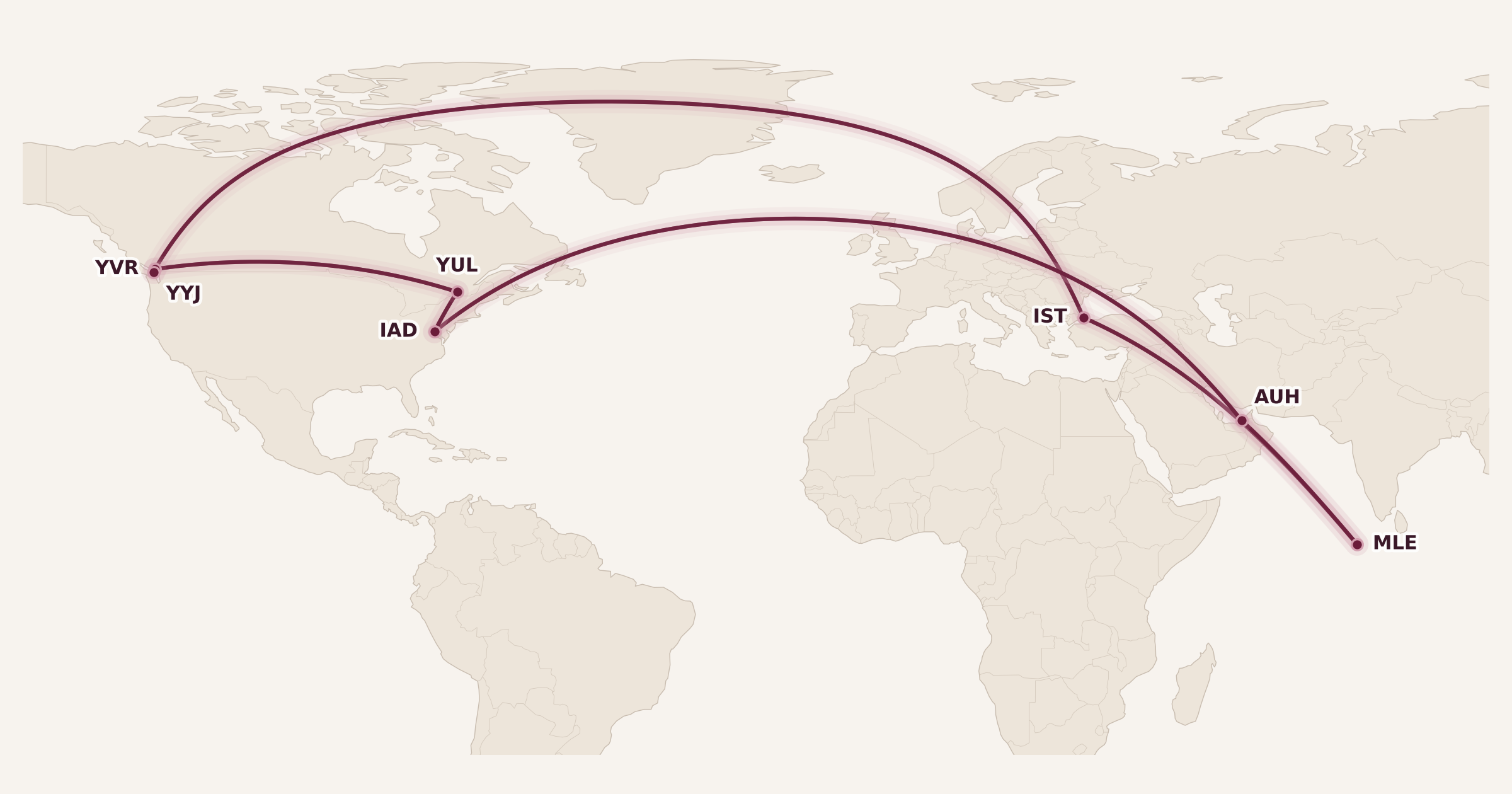 Map for Booked: Bye Bye Bonvoy, Hello Sunshine!