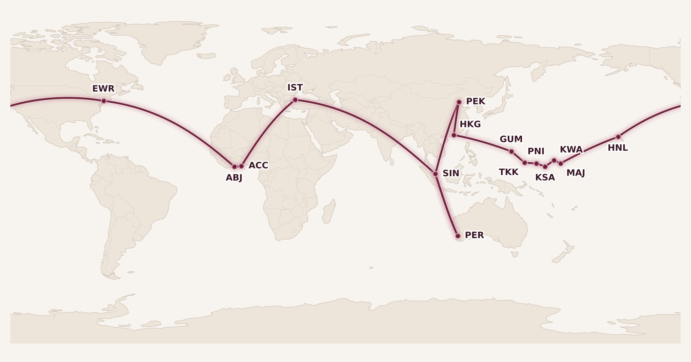 Map for The New Air Canada Loyalty Program: 8 Things We’re Looking Out For