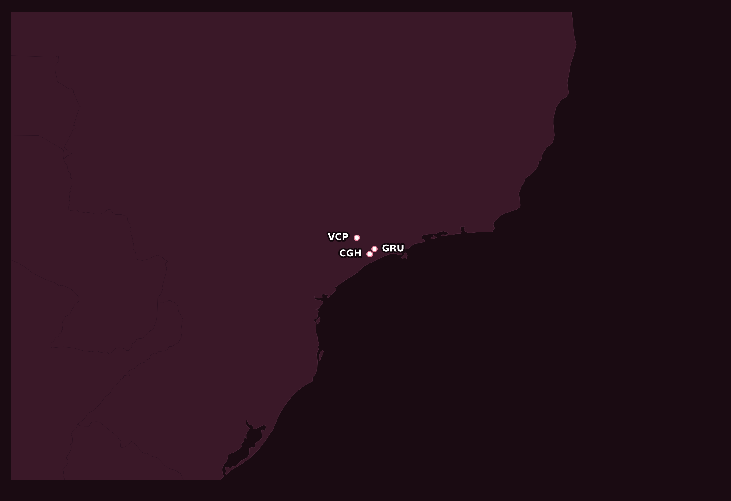 Map for Aeroplan Adds Partnership with Azul Brazilian Airlines