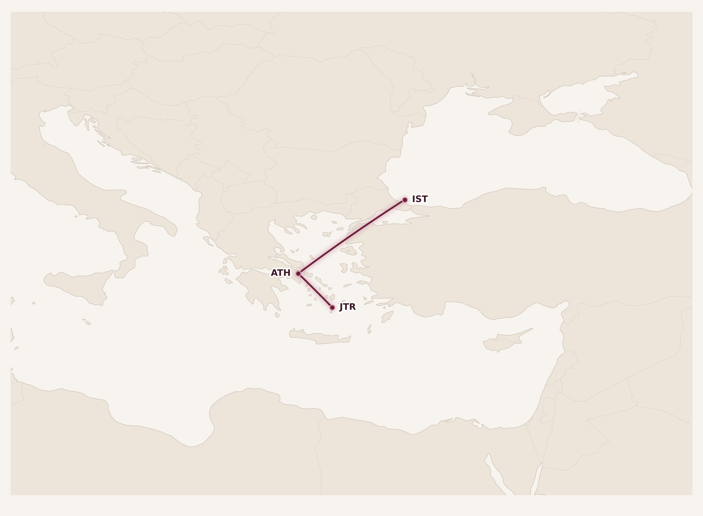 Map for Booked: A Journey Through the Old World