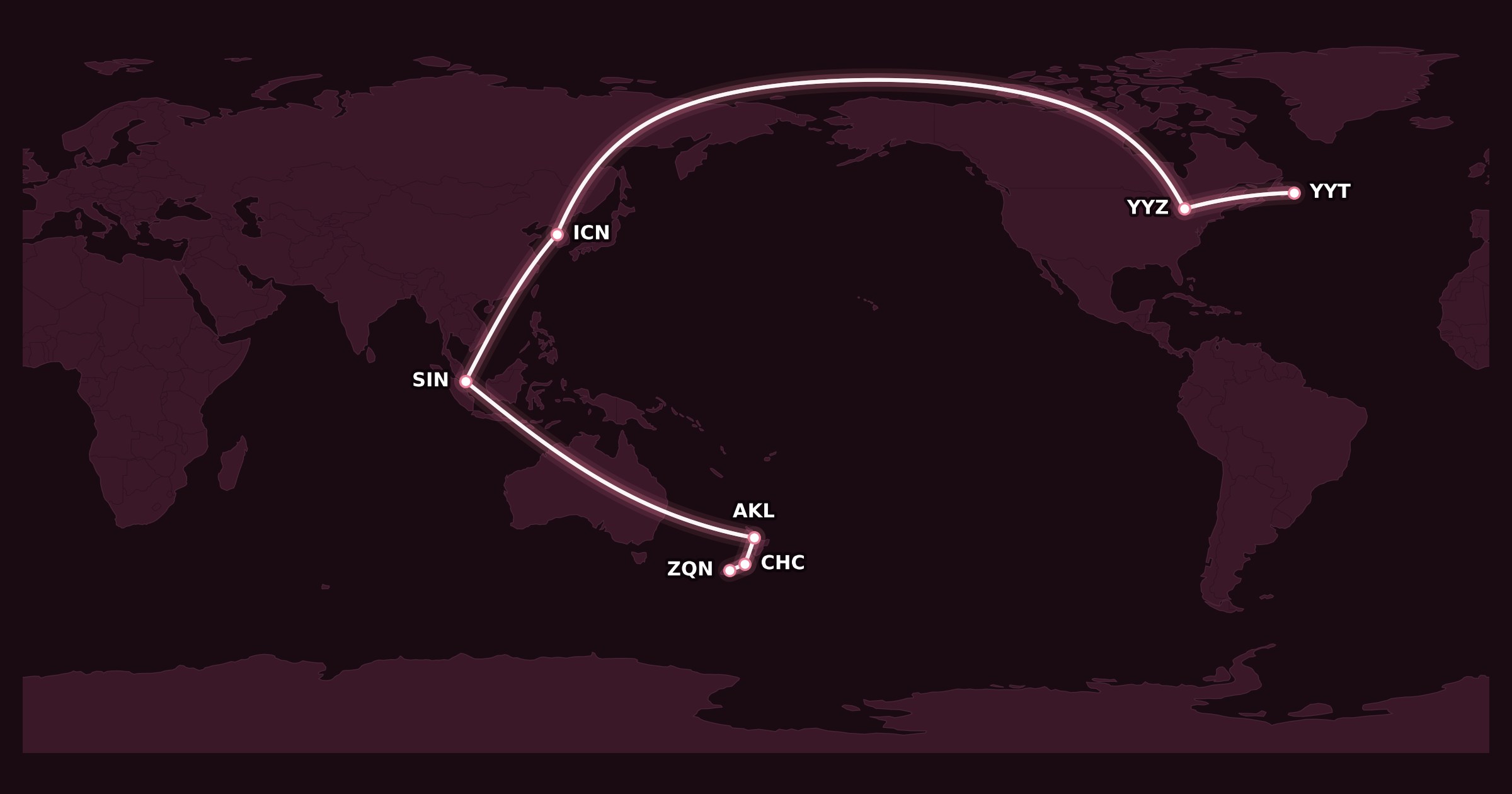 Map for New Zealand’s Strong Fuel Surcharge Regulations