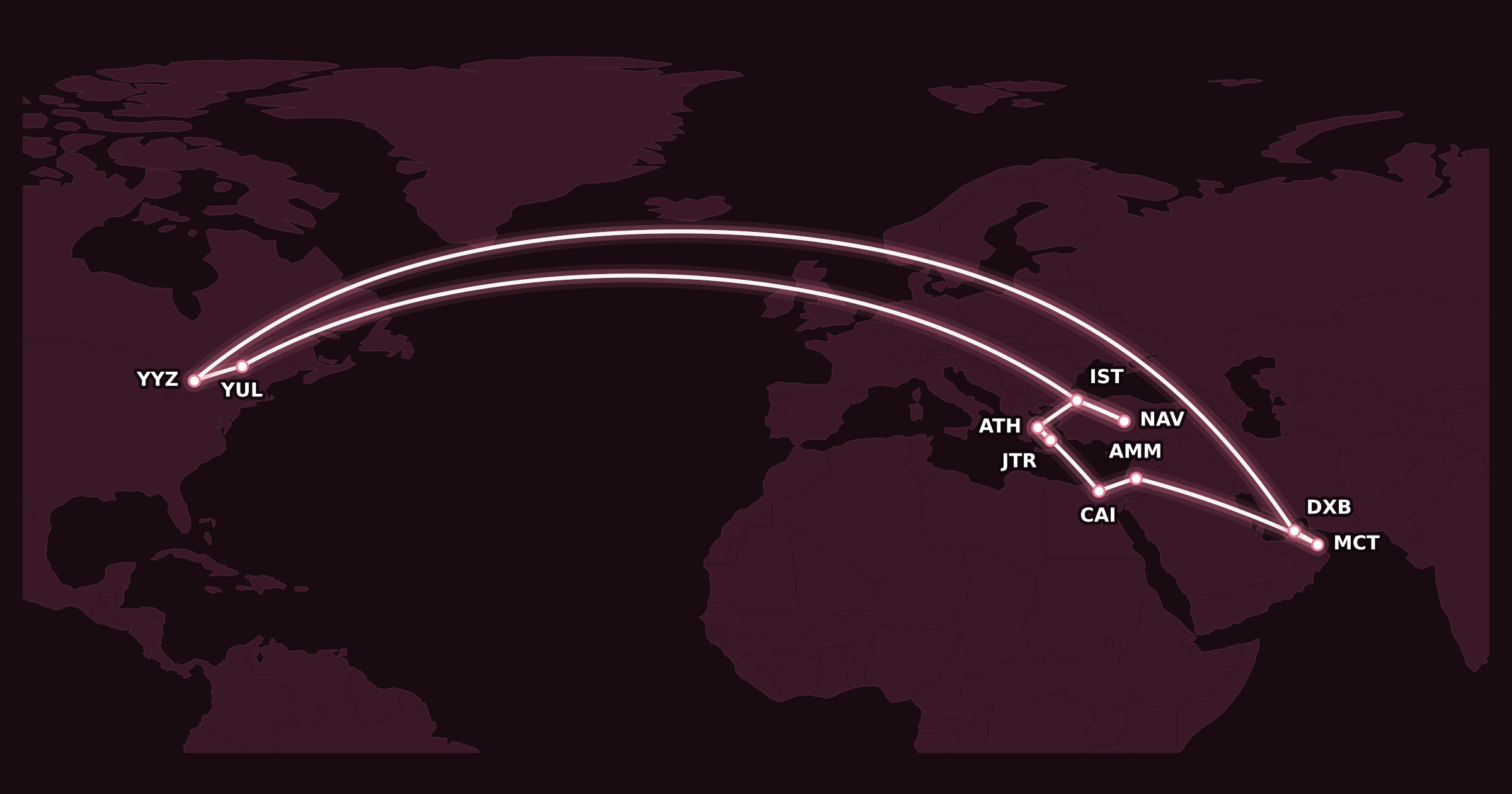 Map for Booked: A Journey Through the Old World