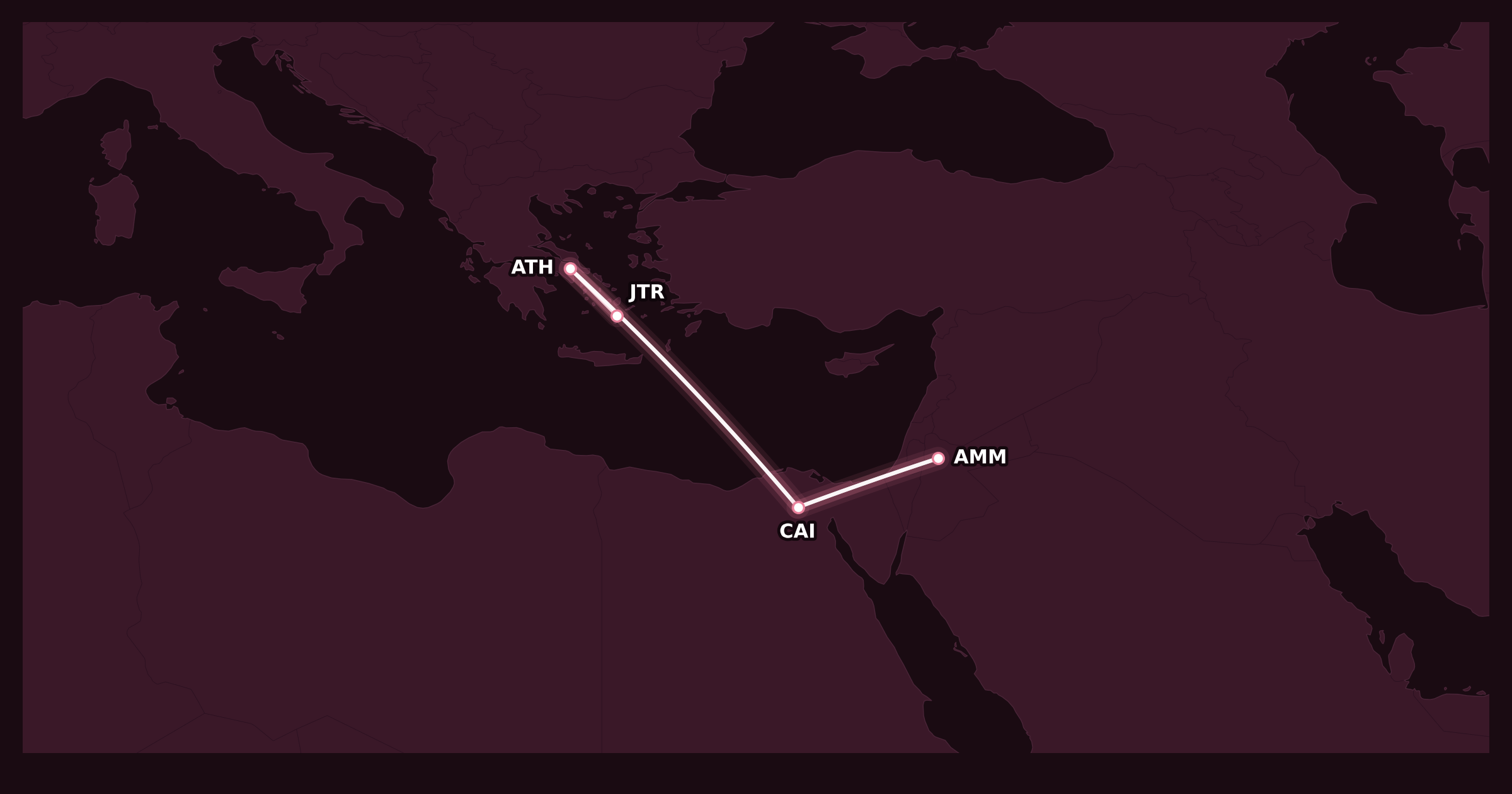 Map for Booked: A Journey Through the Old World