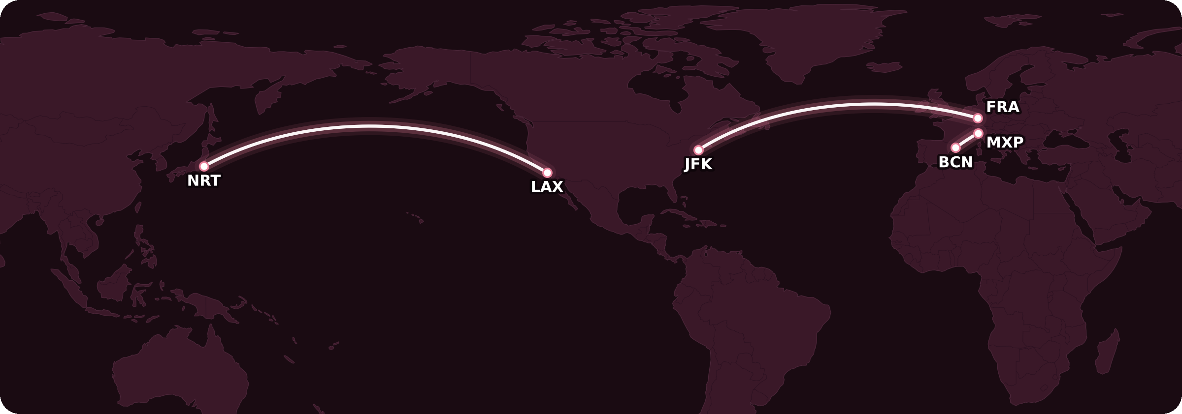Singapore Airlines Fifth-Freedom Routes